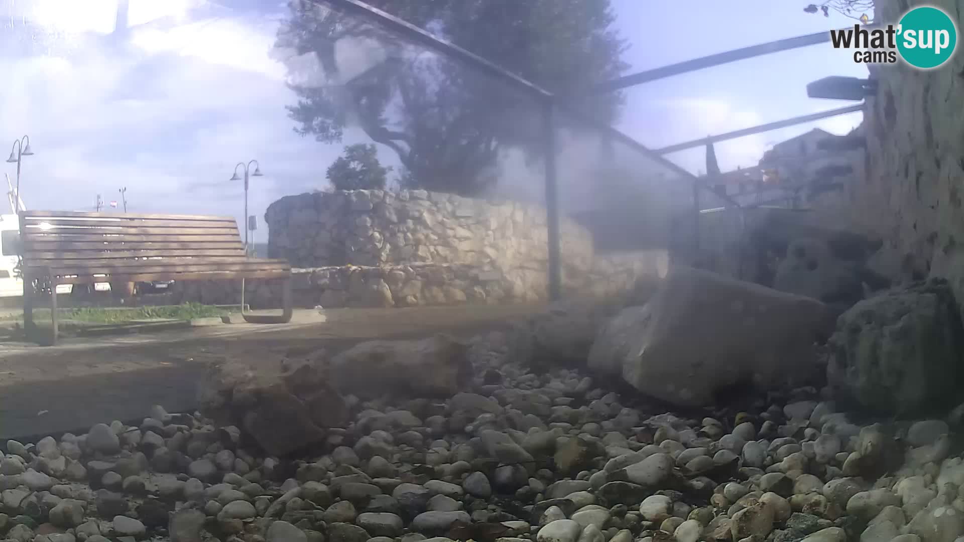 Vanjski morski akvarij Rogoznica web kamera Hrvatska