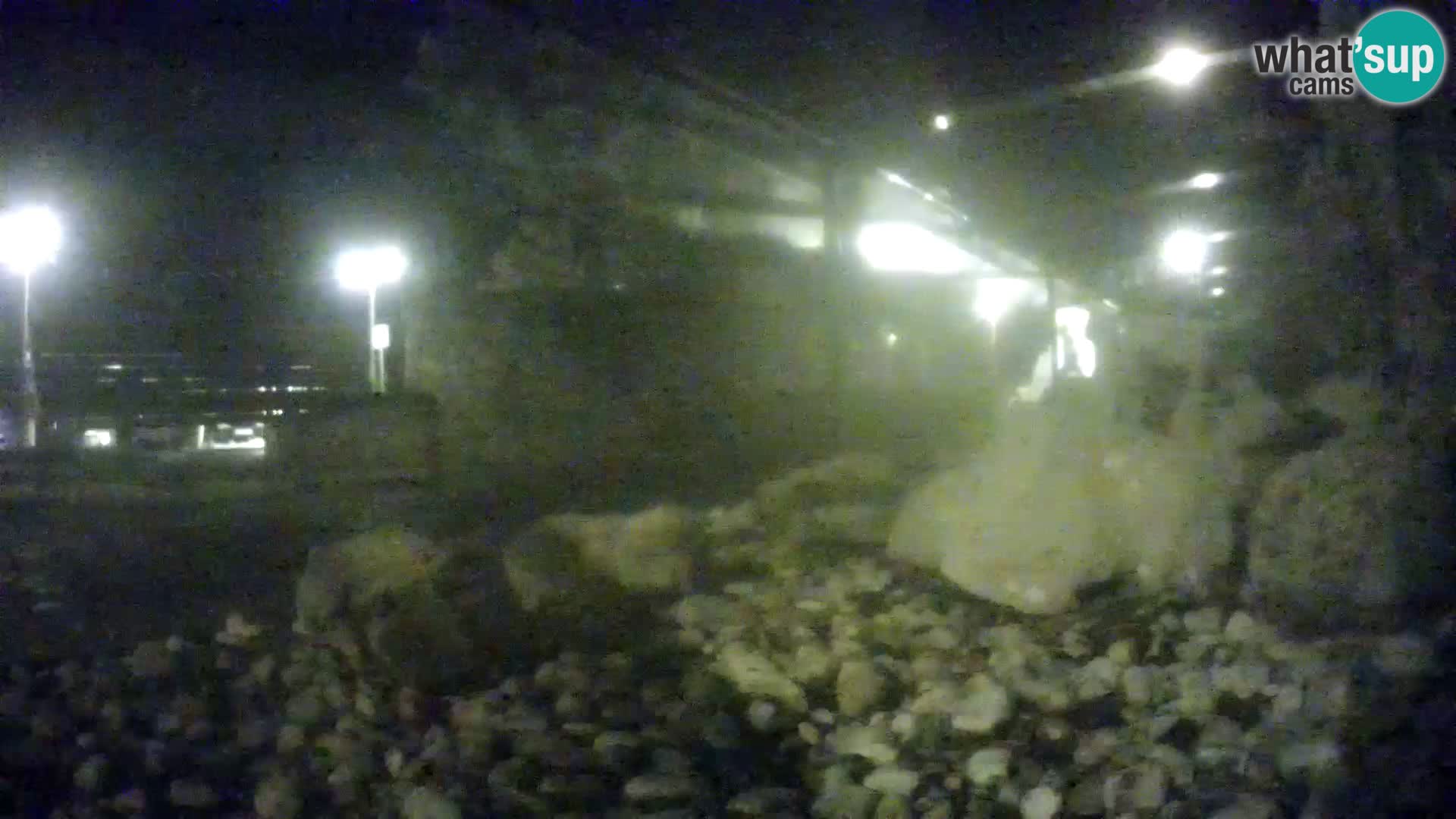 Outdoor Marine Aquarium Rogoznica webcam Croatia