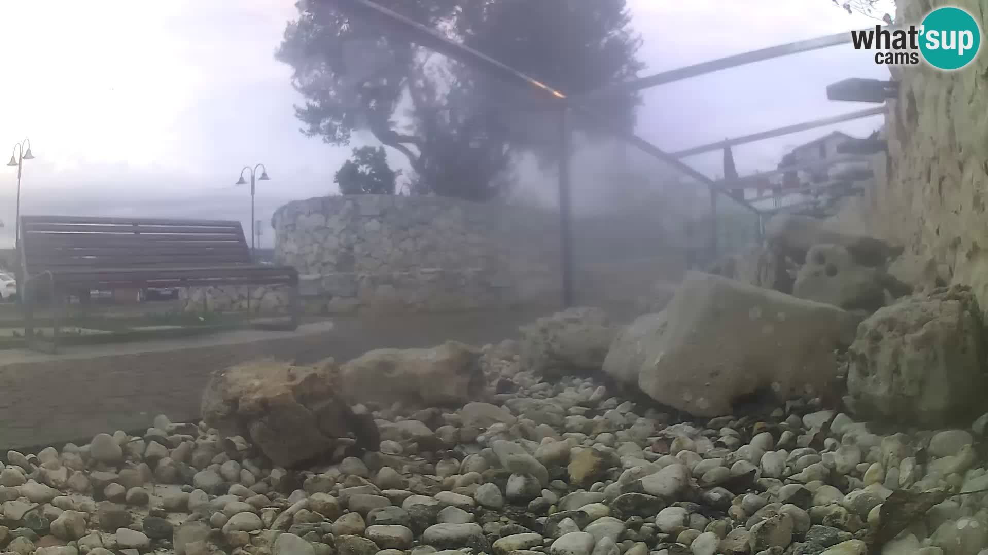 Vanjski morski akvarij Rogoznica web kamera Hrvatska