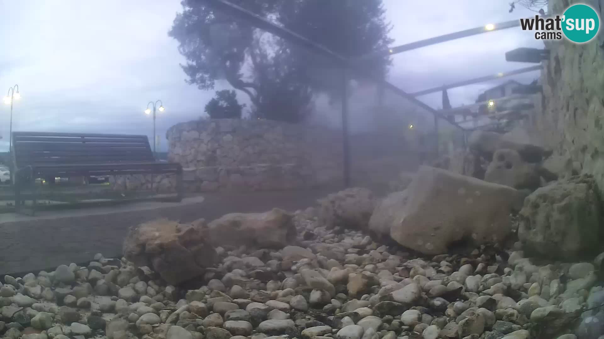 Outdoor Marine Aquarium Rogoznica webcam Croatia