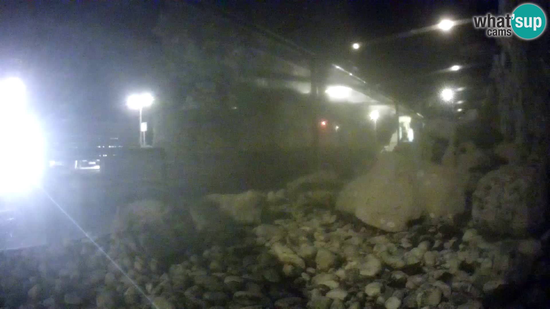 Webcam de l’aquarium marin extérieur de Rogoznica Croatie