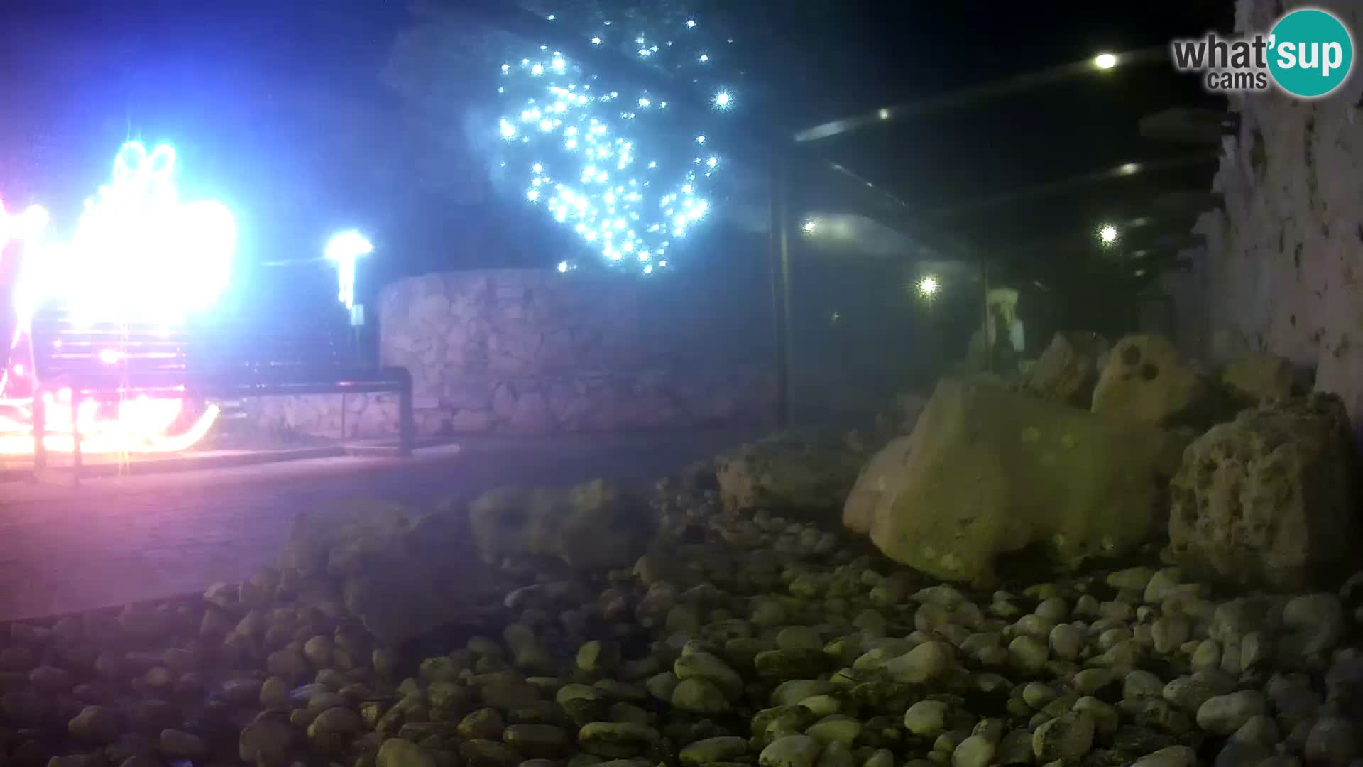Outdoor Marine Aquarium Rogoznica webcam Croatia