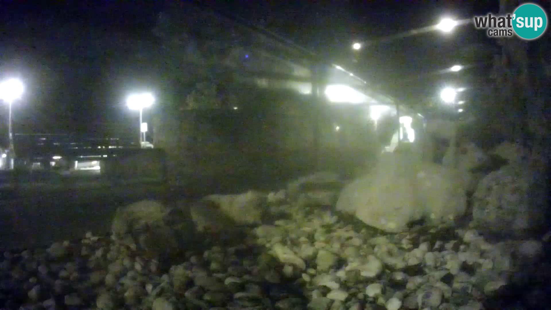 Outdoor Marine Aquarium Rogoznica webcam Croatia