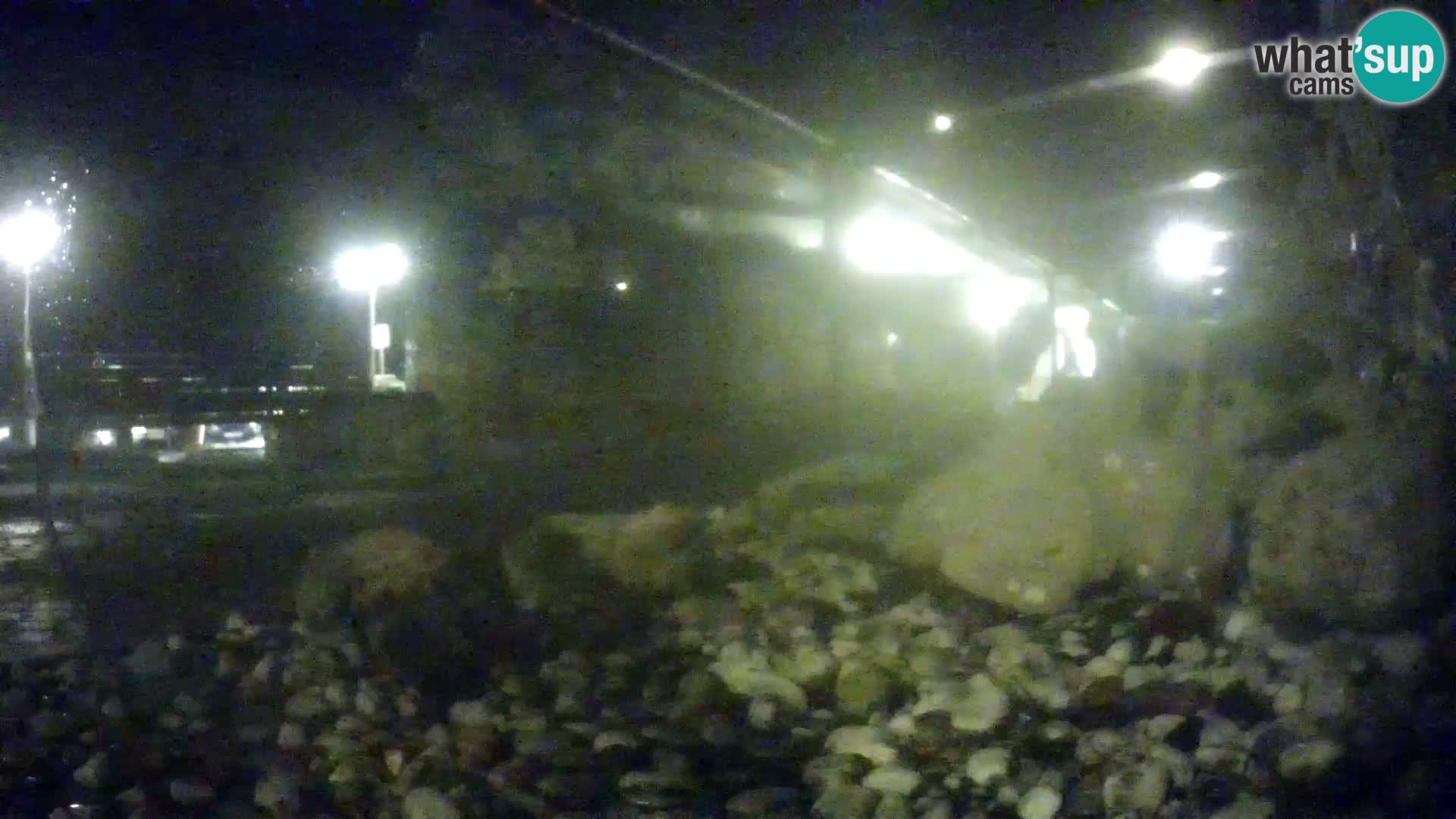 Outdoor Marine Aquarium Rogoznica webcam Croatia