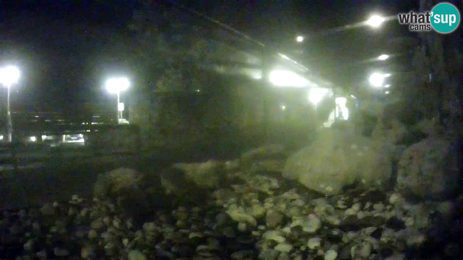 Zunanji morski akvarij Rogoznica spletna kamera Hrvaška