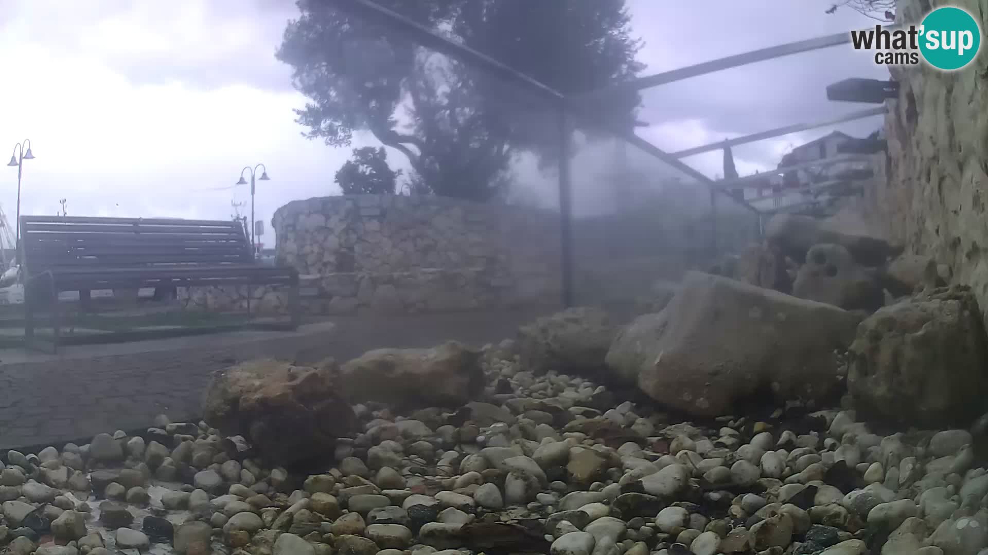 Marine Aquarium im Freien Rogoznica webcam Kroatien