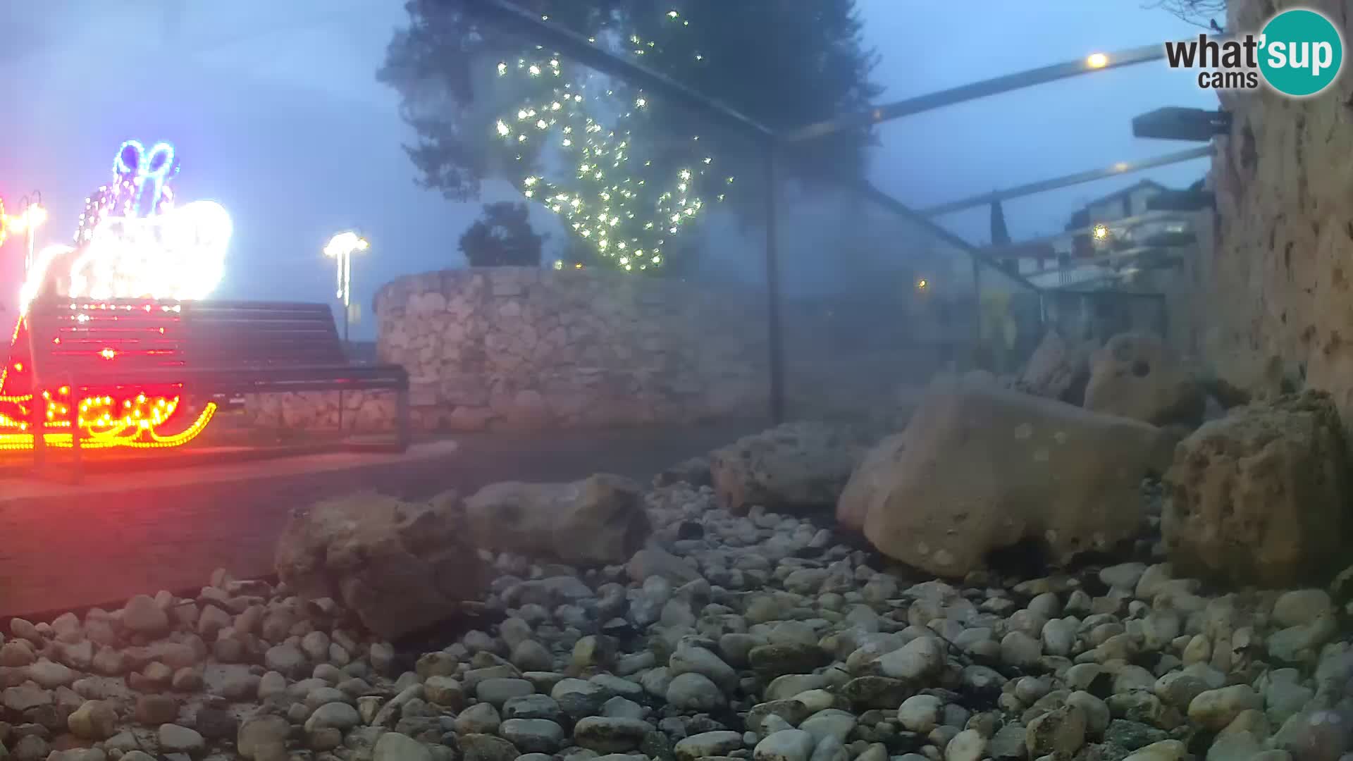 Marine Aquarium im Freien Rogoznica webcam Kroatien
