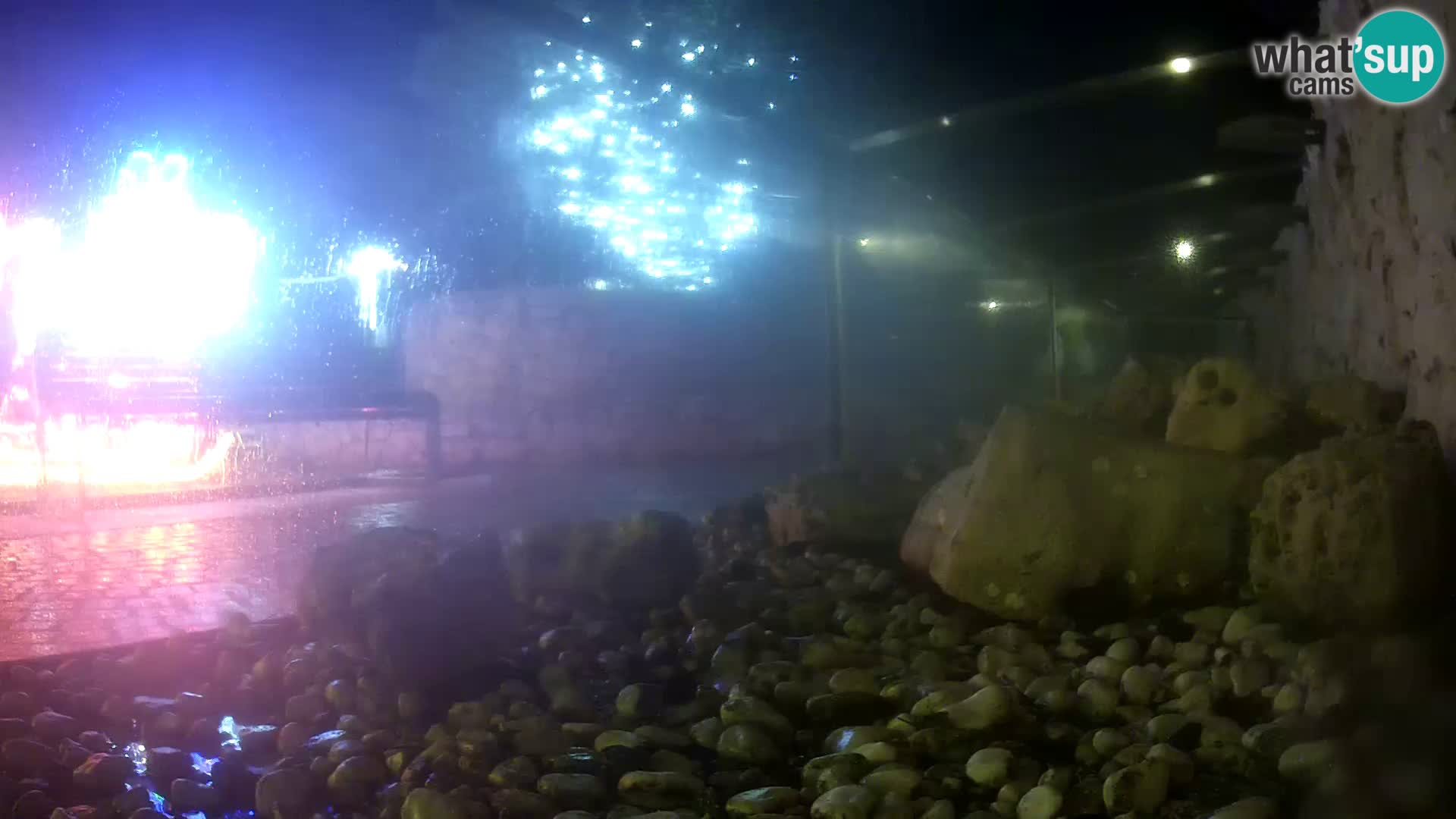Outdoor Marine Aquarium Rogoznica webcam Croatia