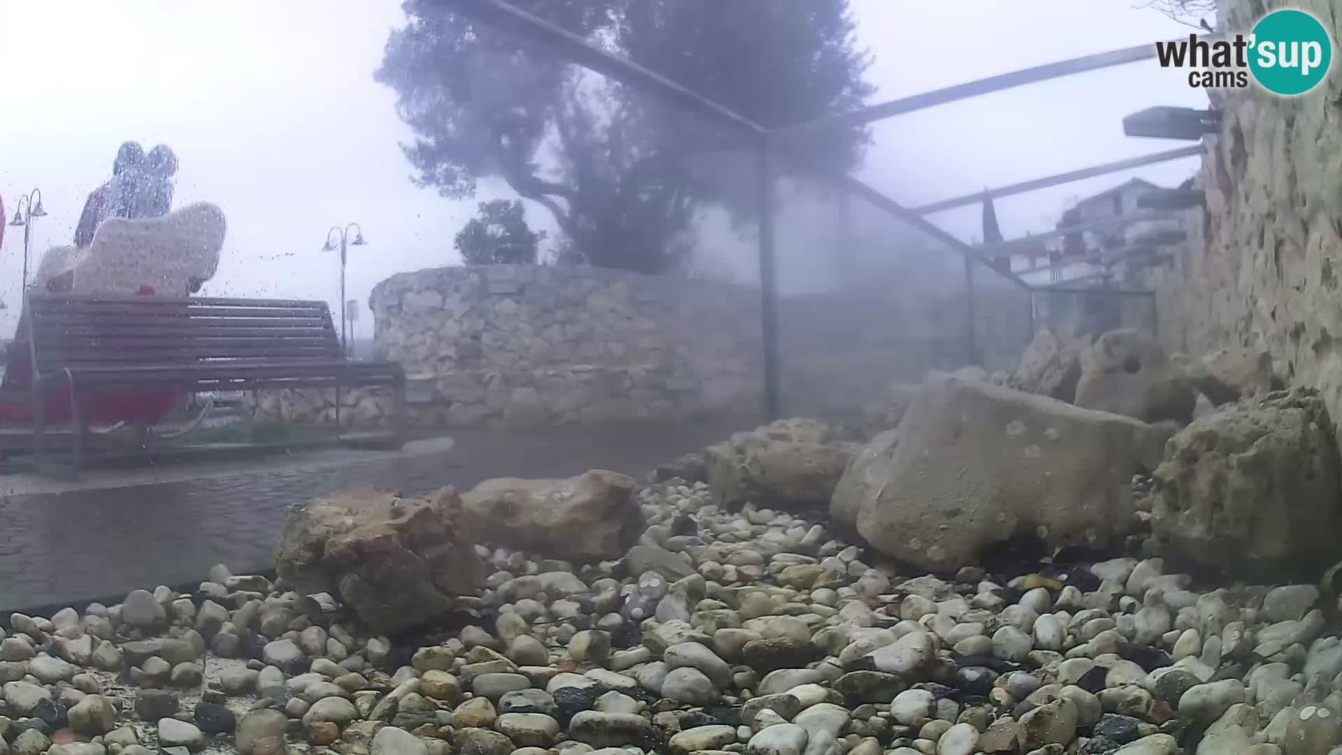 Marine Aquarium im Freien Rogoznica webcam Kroatien