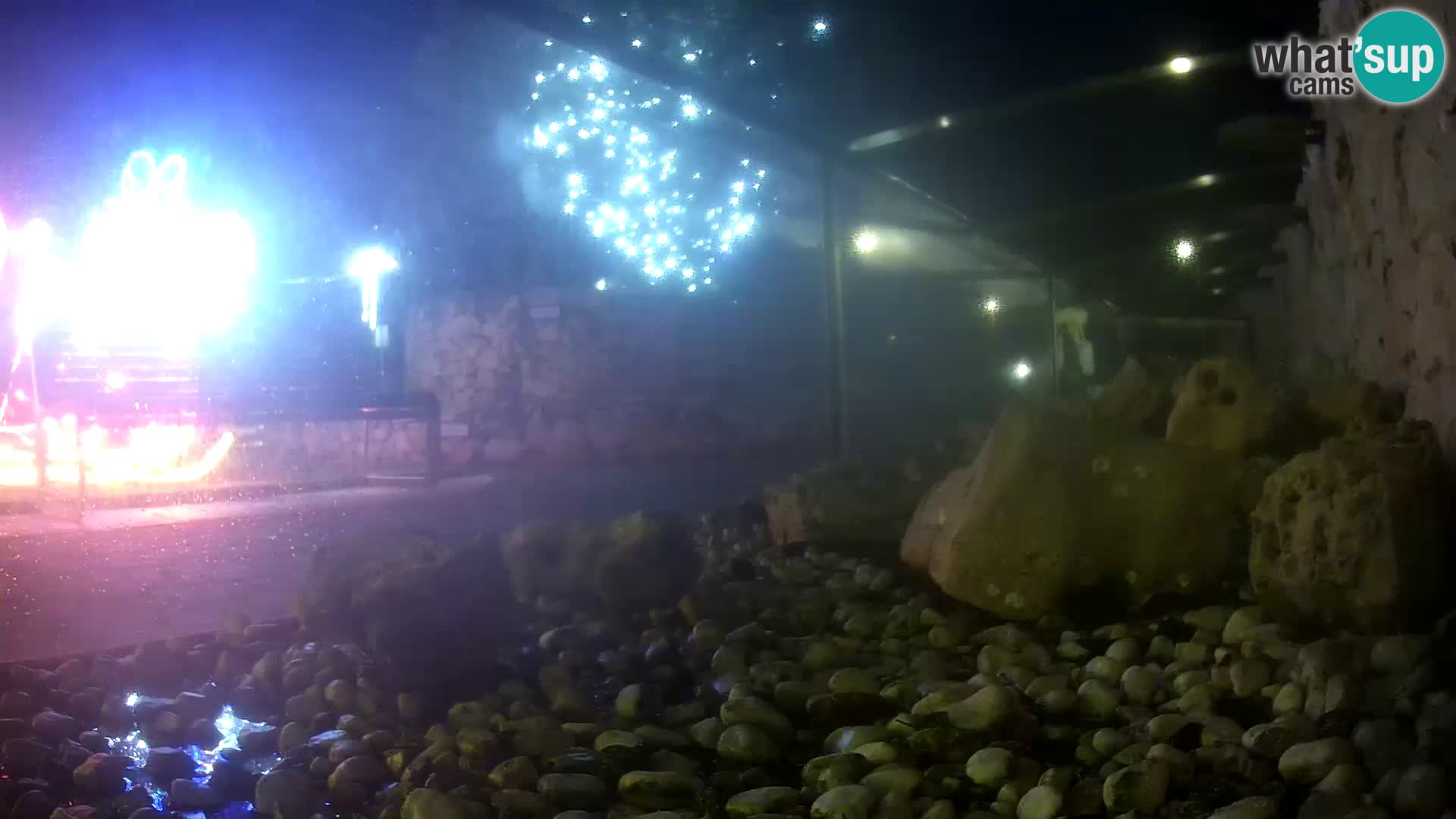 Marine Aquarium im Freien Rogoznica webcam Kroatien
