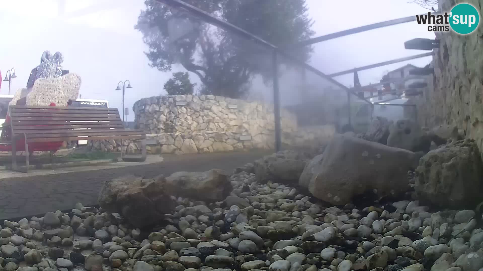 Marine Aquarium im Freien Rogoznica webcam Kroatien