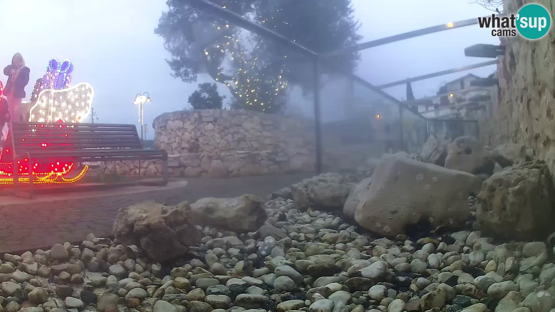 Marine Aquarium im Freien Rogoznica webcam Kroatien