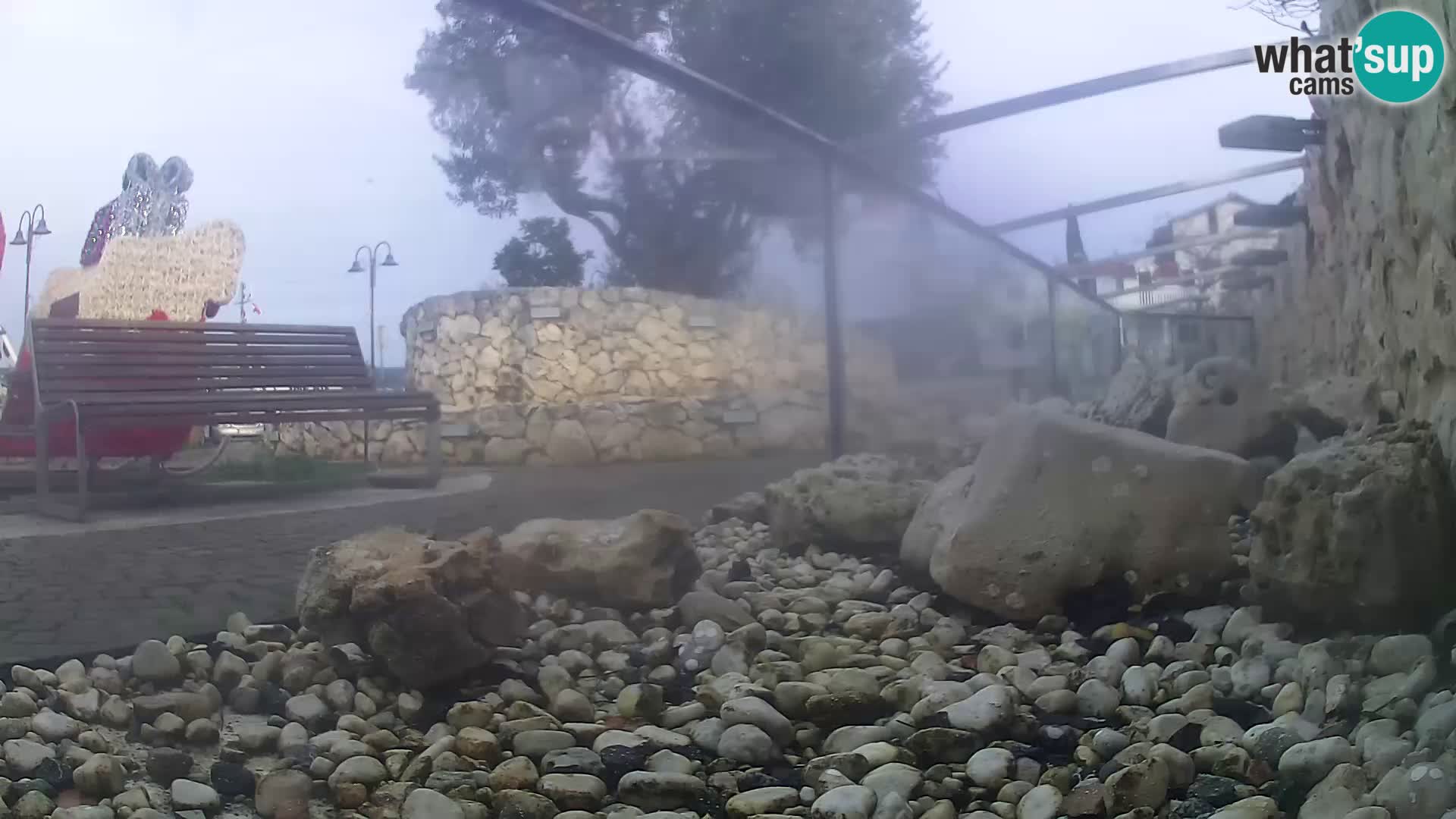 Marine Aquarium im Freien Rogoznica webcam Kroatien