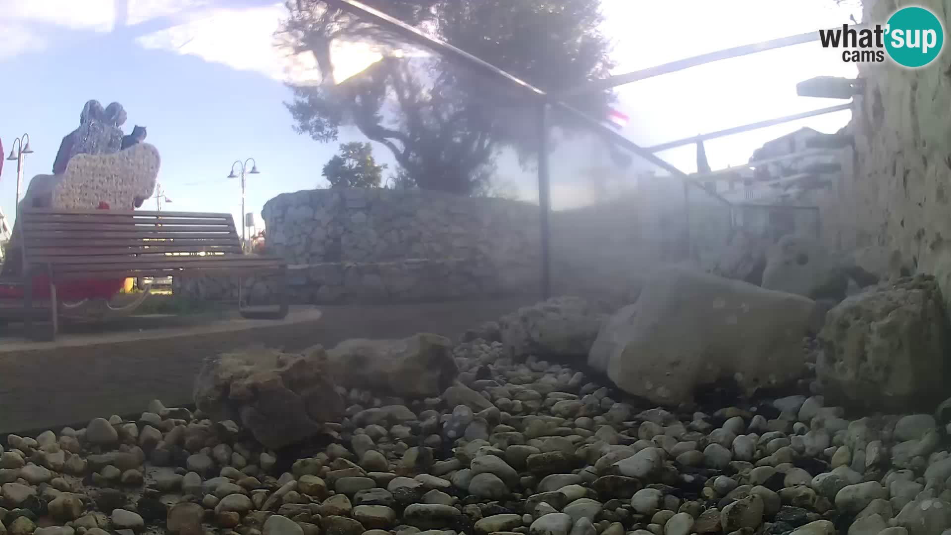 Outdoor Marine Aquarium Rogoznica webcam Croatia