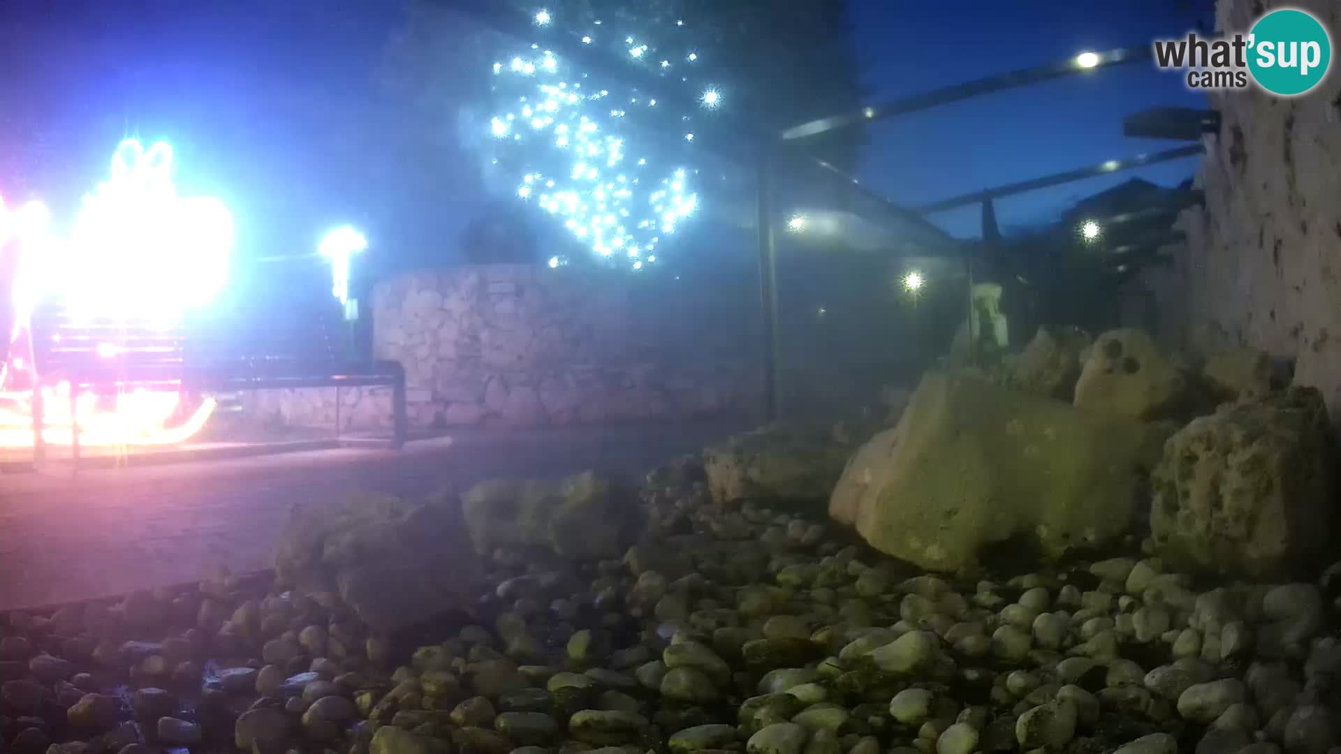 Outdoor Marine Aquarium Rogoznica webcam Croatia