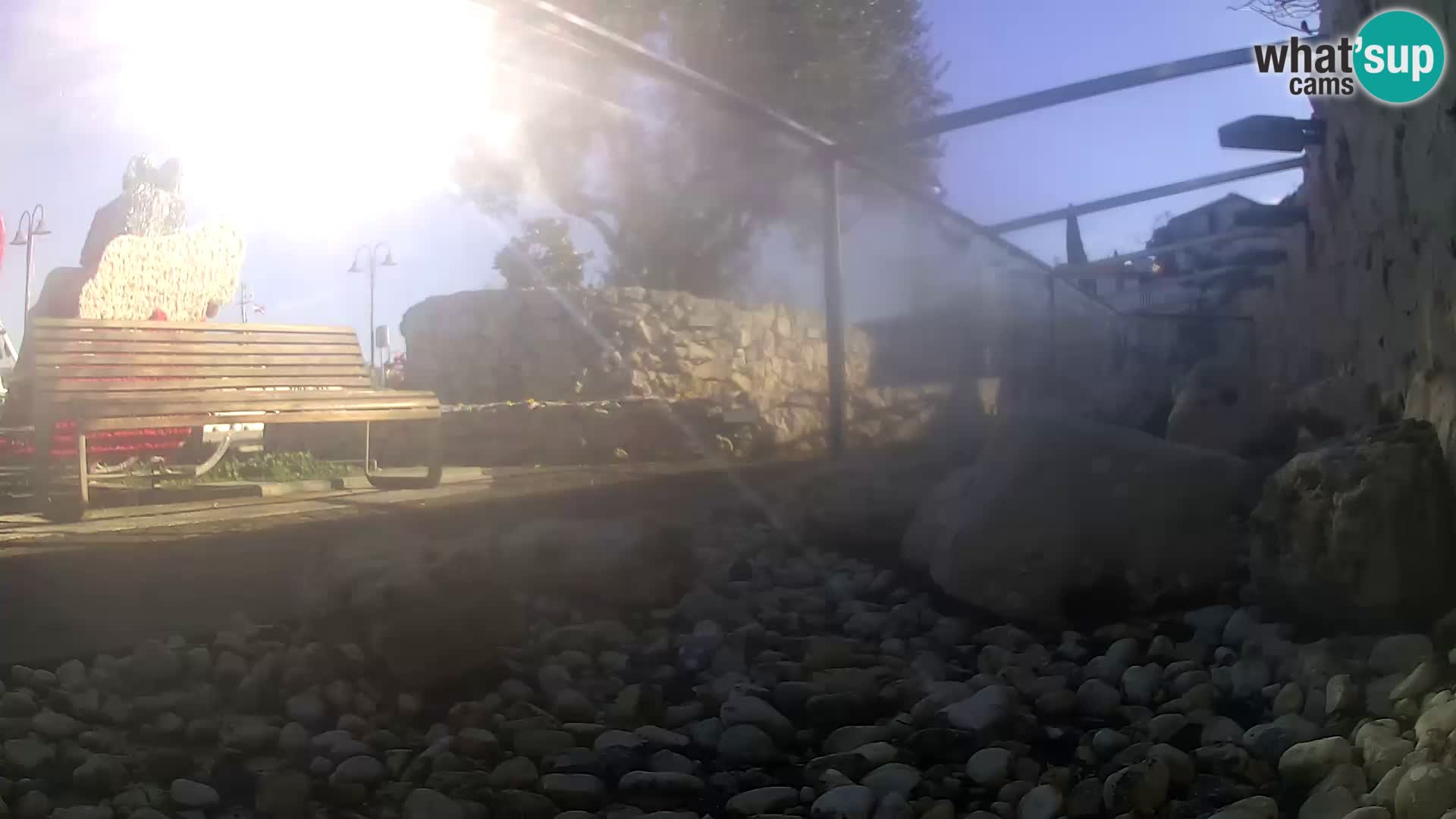 Outdoor Marine Aquarium Rogoznica webcam Croatia