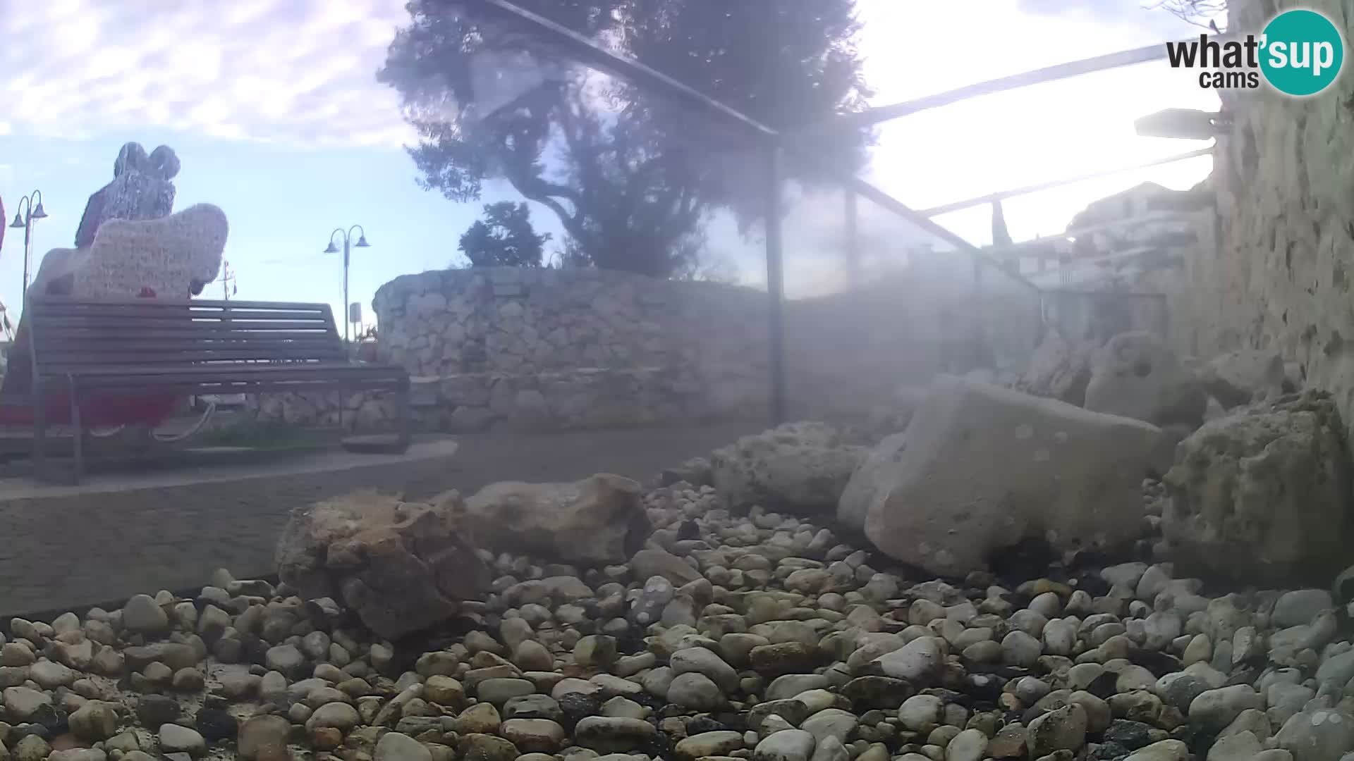 Marine Aquarium im Freien Rogoznica webcam Kroatien
