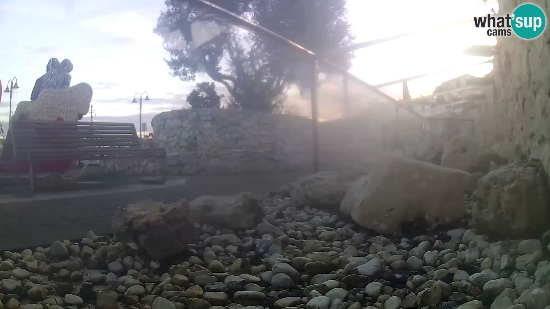 Marine Aquarium im Freien Rogoznica webcam Kroatien