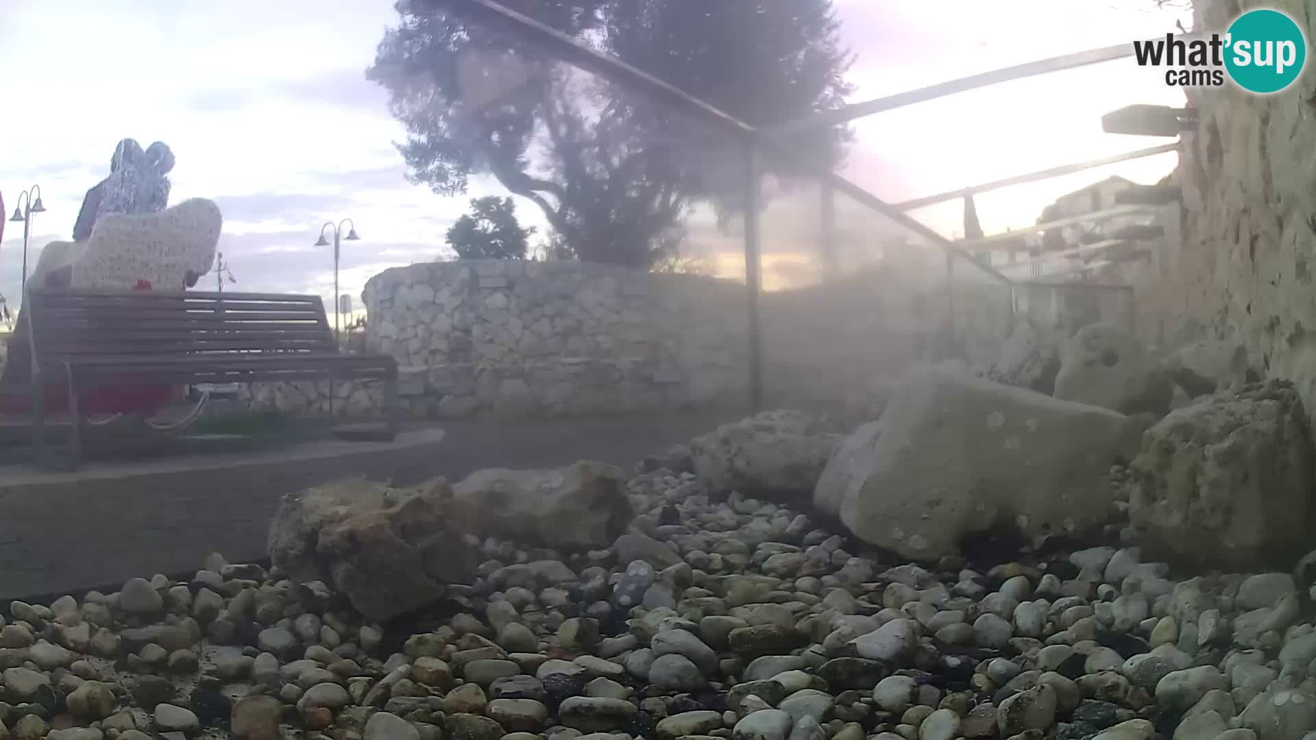Outdoor Marine Aquarium Rogoznica webcam Croatia