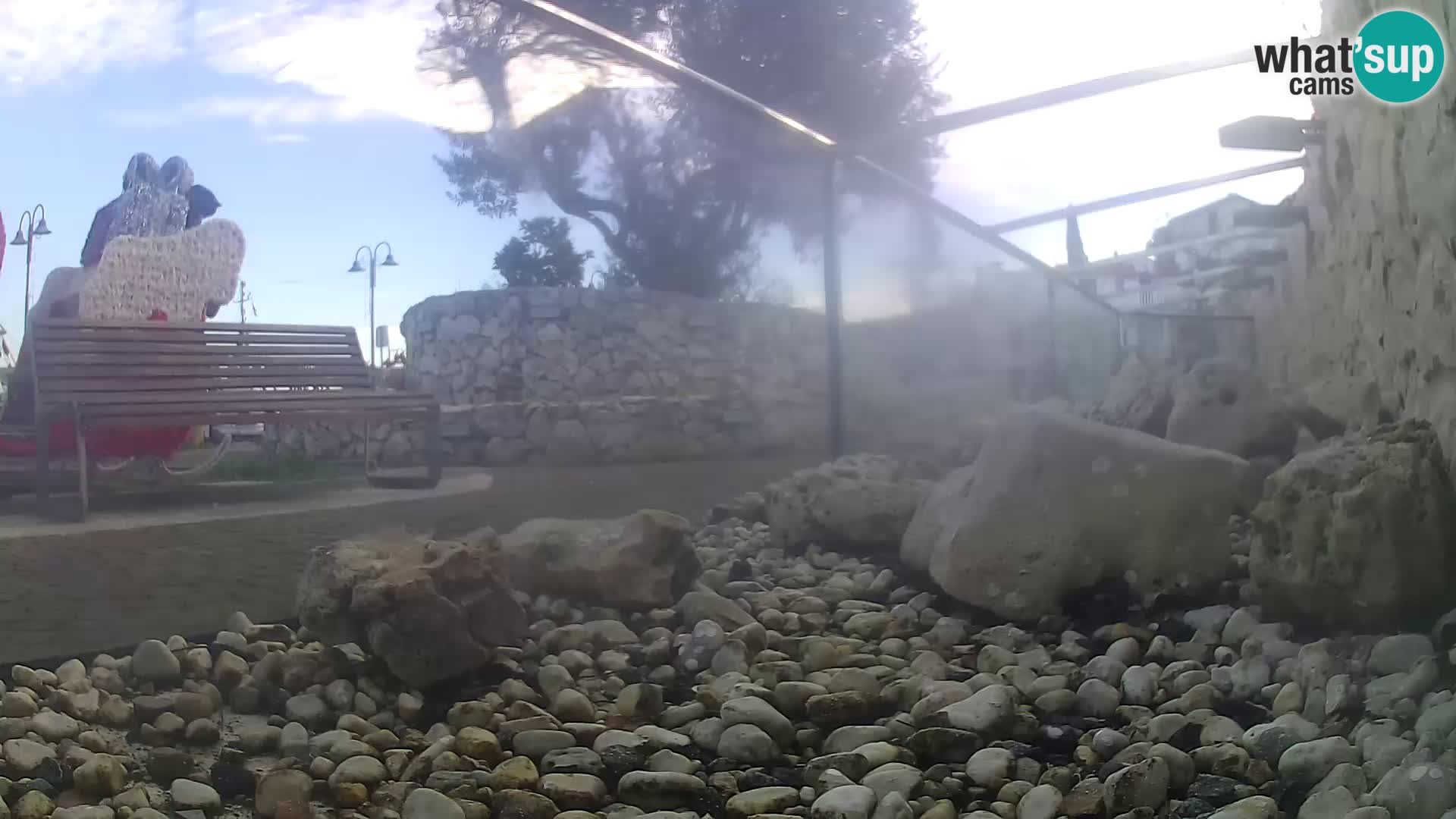 Outdoor Marine Aquarium Rogoznica webcam Croatia