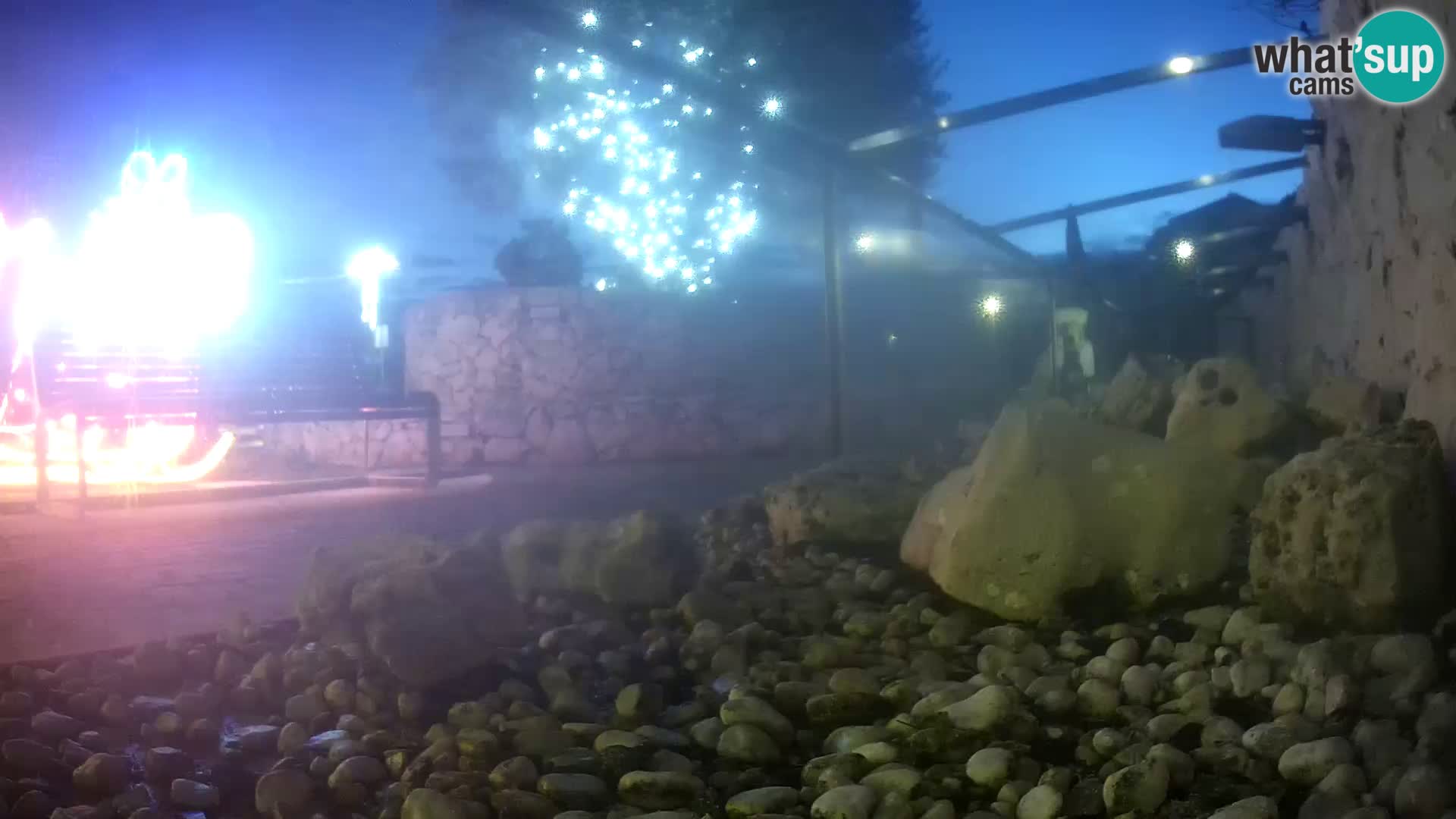 Outdoor Marine Aquarium Rogoznica webcam Croatia