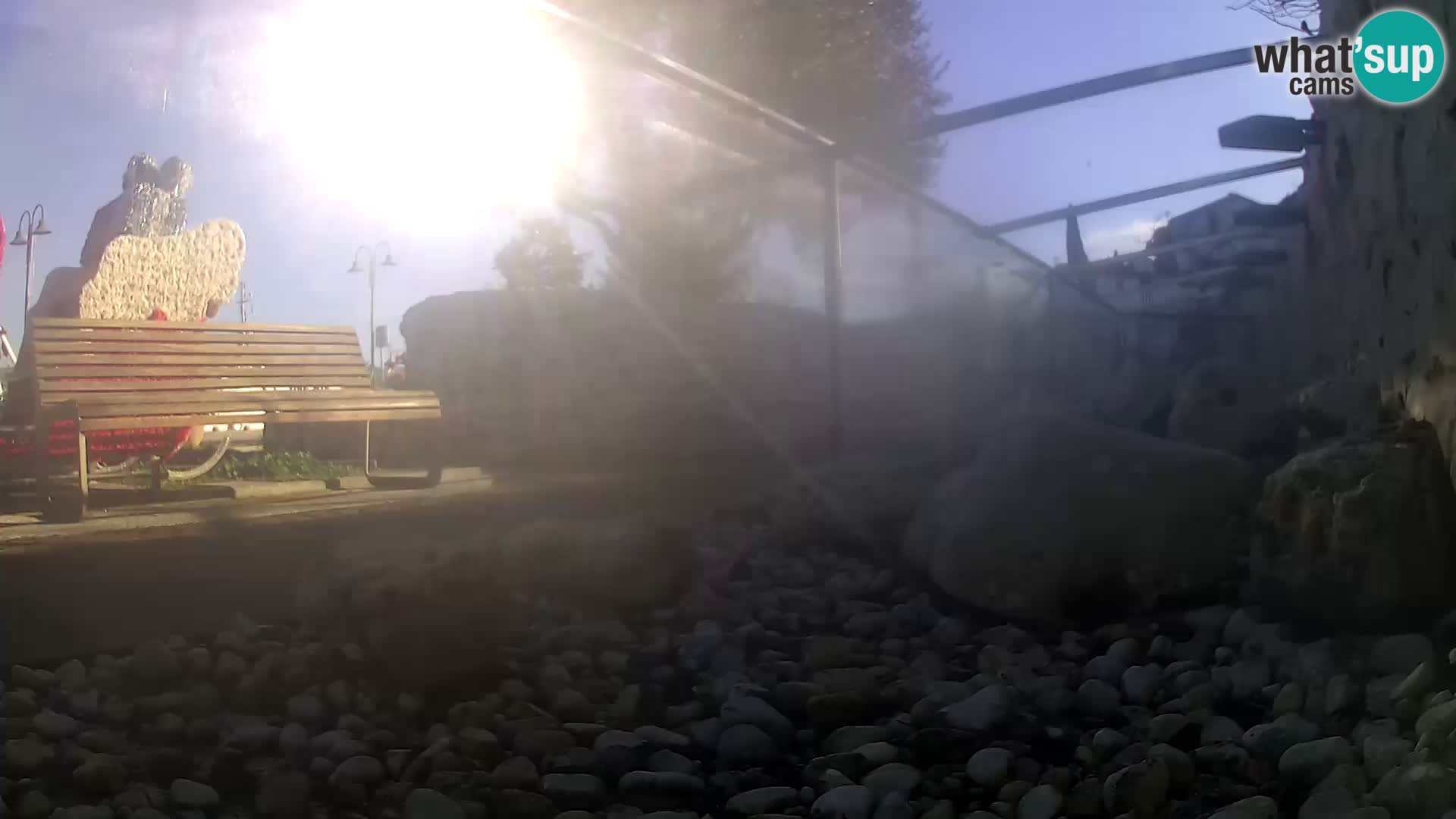 Zunanji morski akvarij Rogoznica spletna kamera Hrvaška