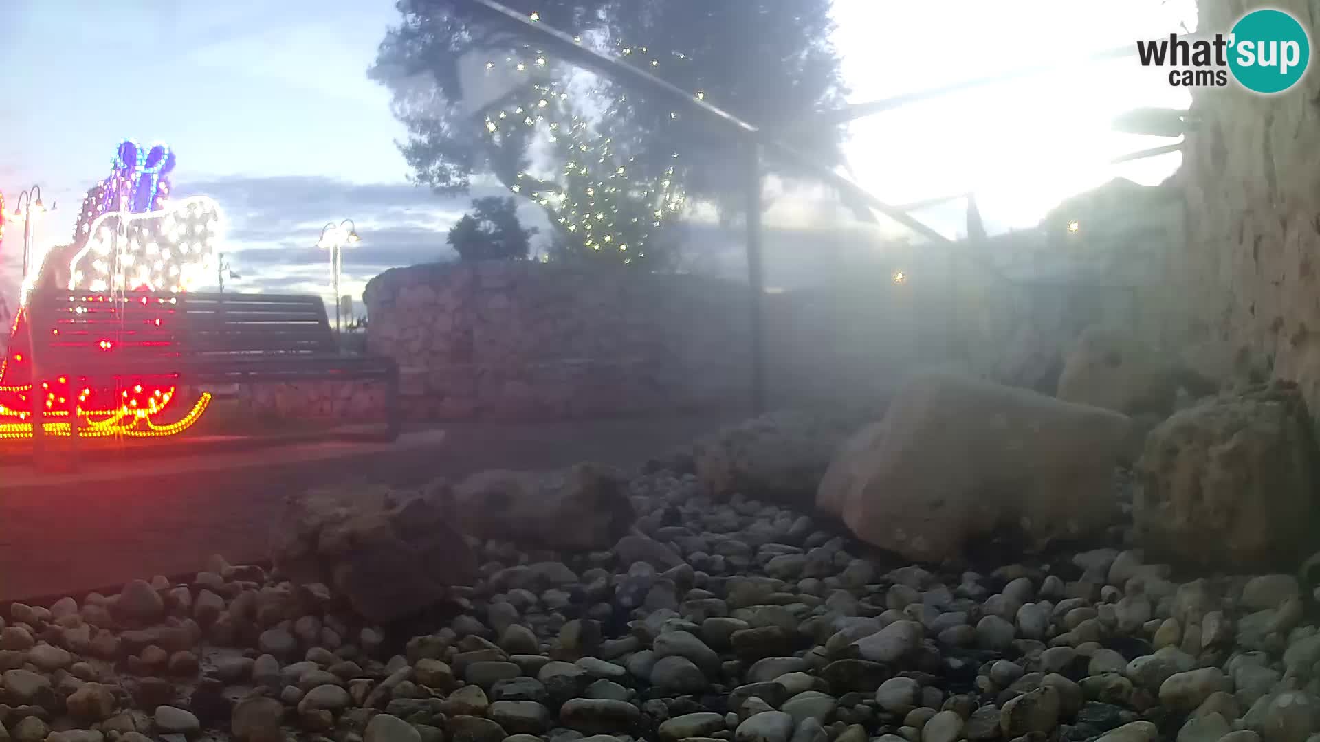 Marine Aquarium im Freien Rogoznica webcam Kroatien