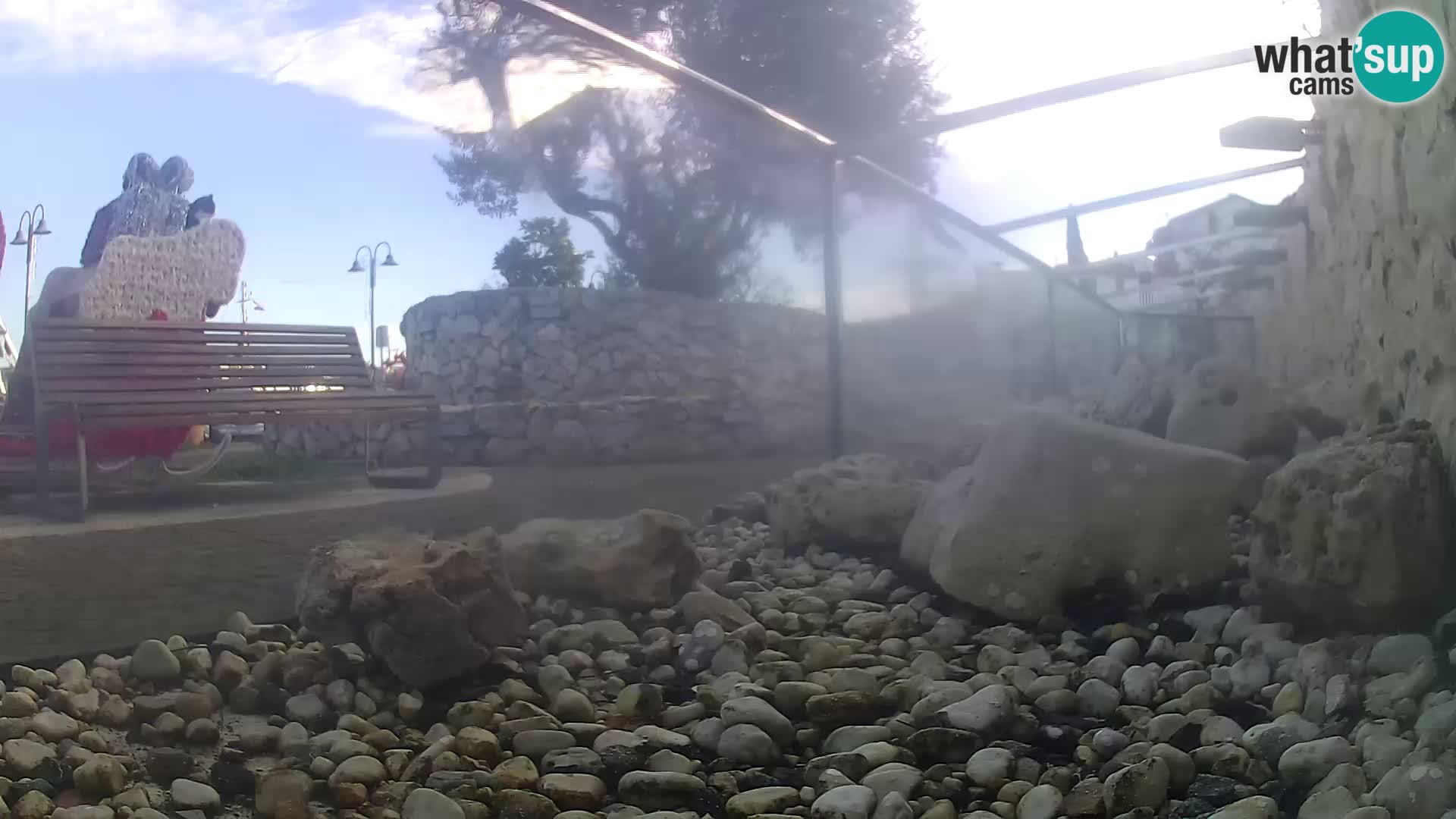 Marine Aquarium im Freien Rogoznica webcam Kroatien