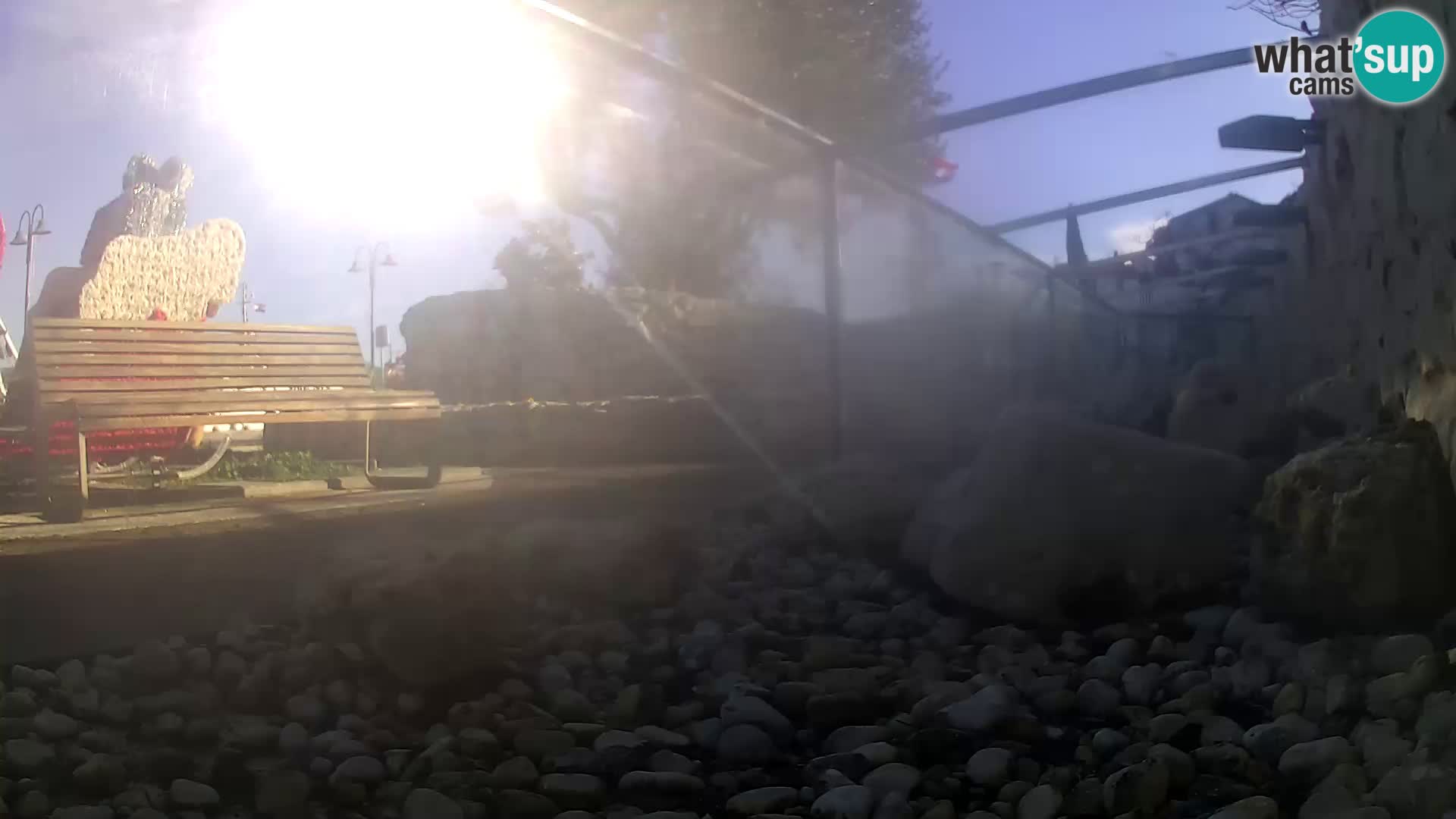 Outdoor Marine Aquarium Rogoznica webcam Croatia