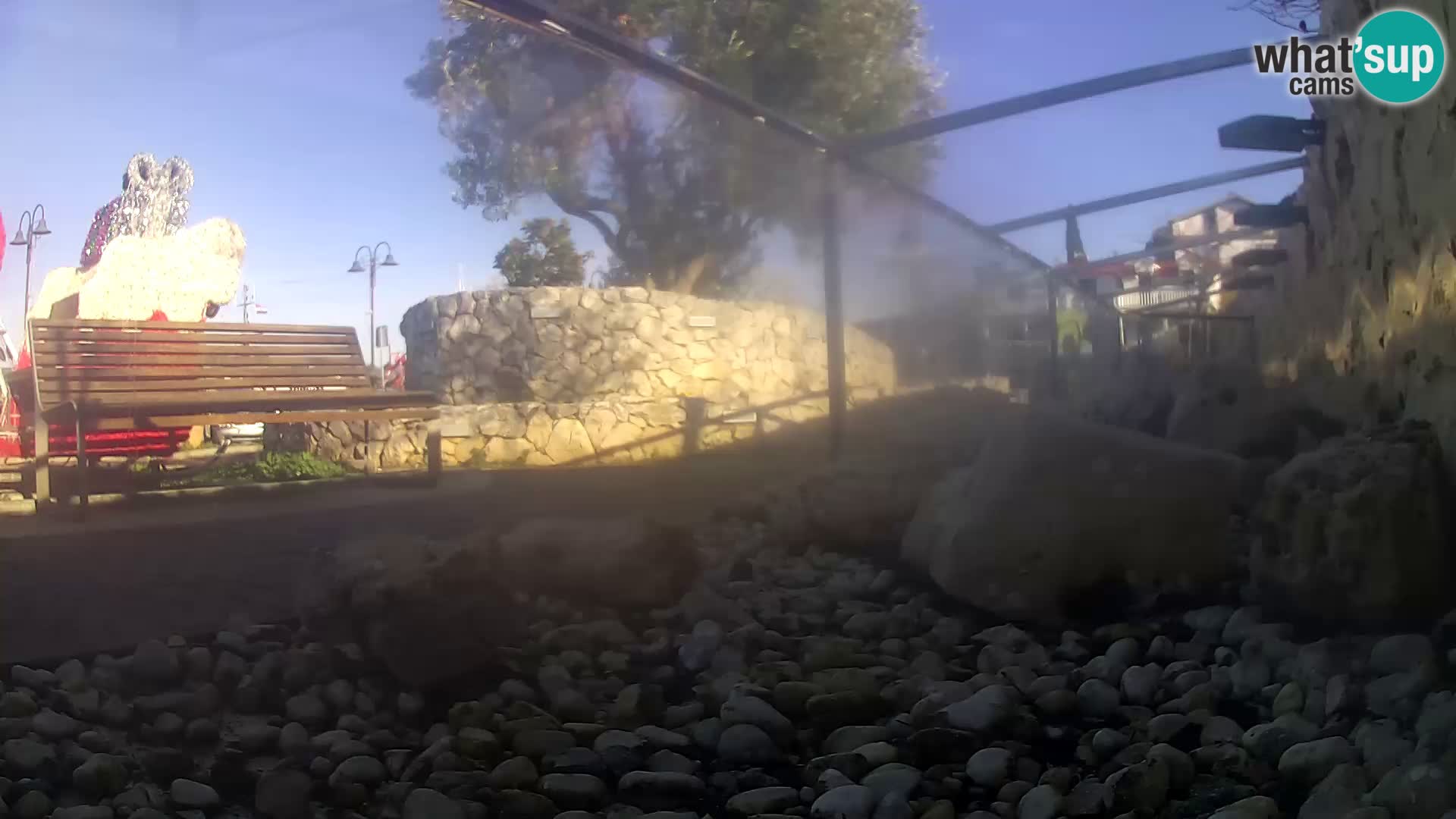 Outdoor Marine Aquarium Rogoznica webcam Croatia