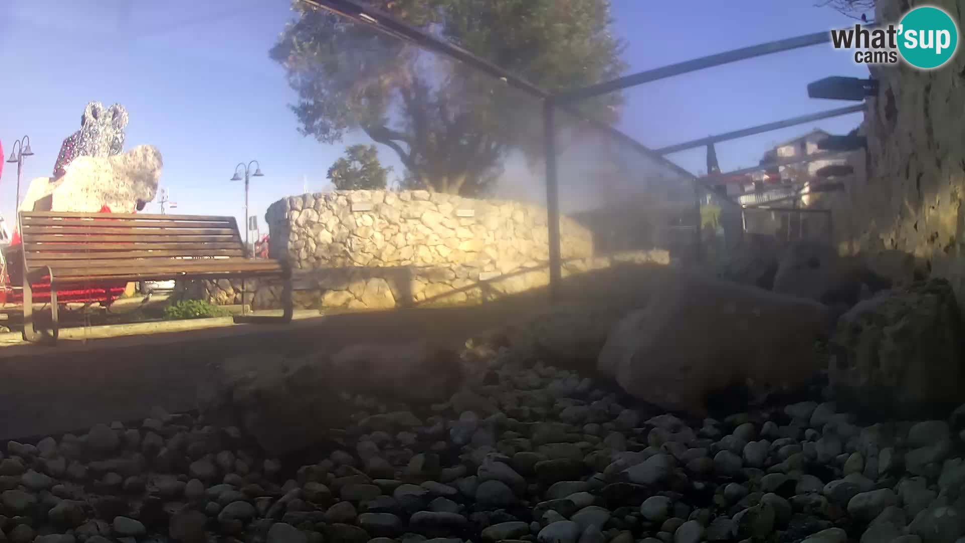 Marine Aquarium im Freien Rogoznica webcam Kroatien