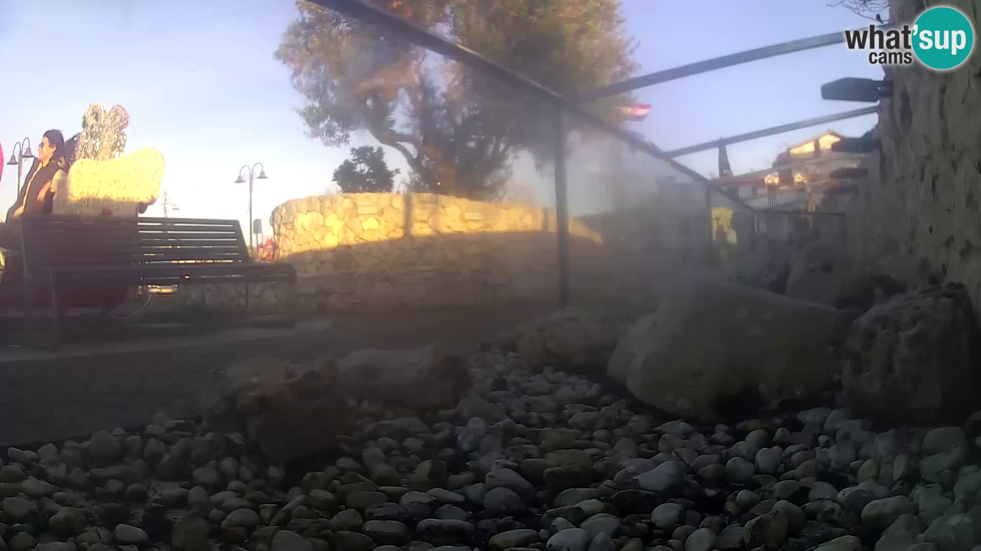 Zunanji morski akvarij Rogoznica spletna kamera Hrvaška