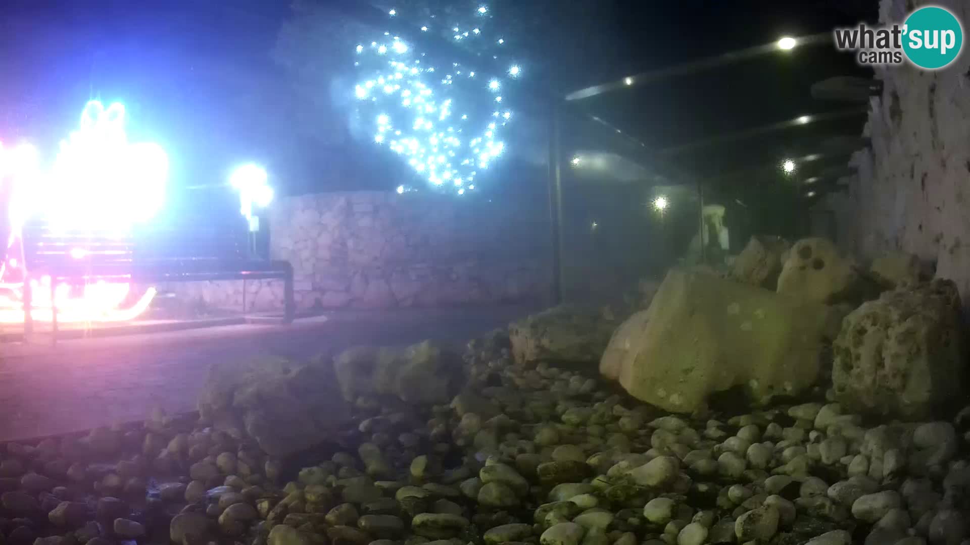 Marine Aquarium im Freien Rogoznica webcam Kroatien