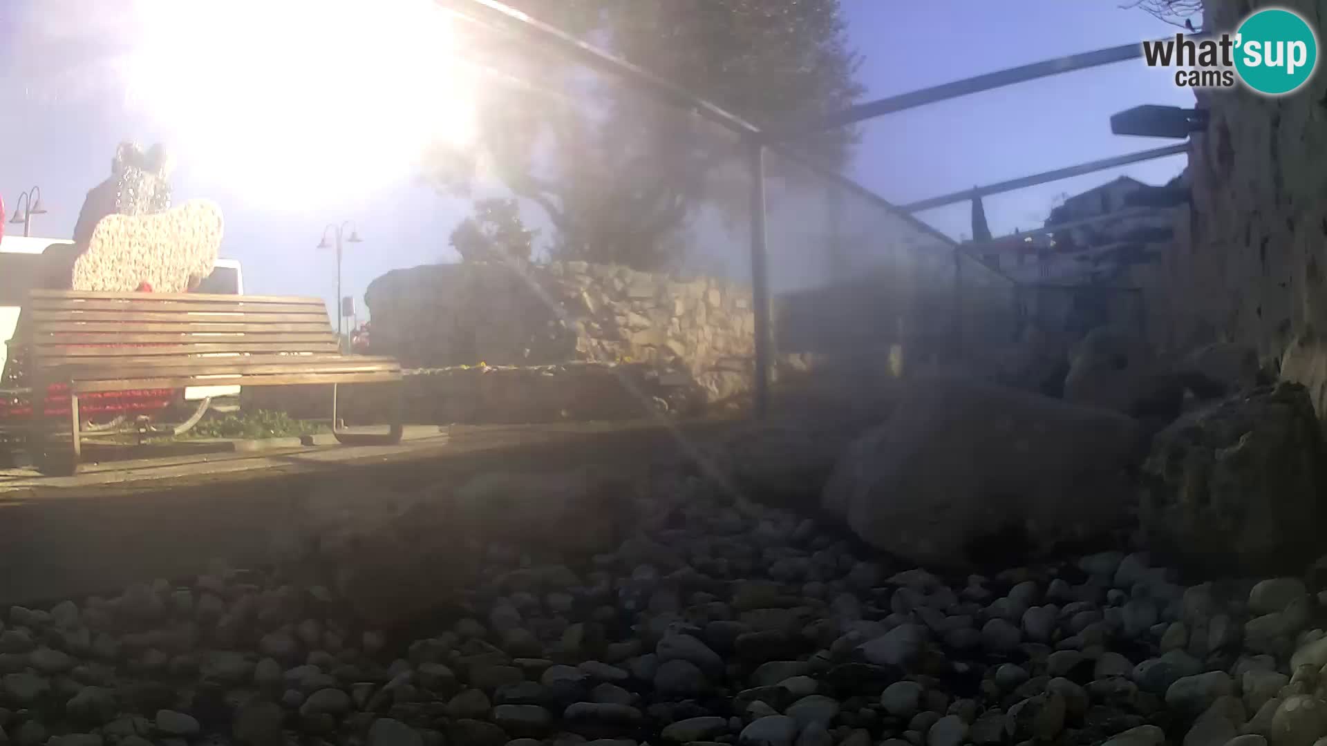 Webcam de l’aquarium marin extérieur de Rogoznica Croatie