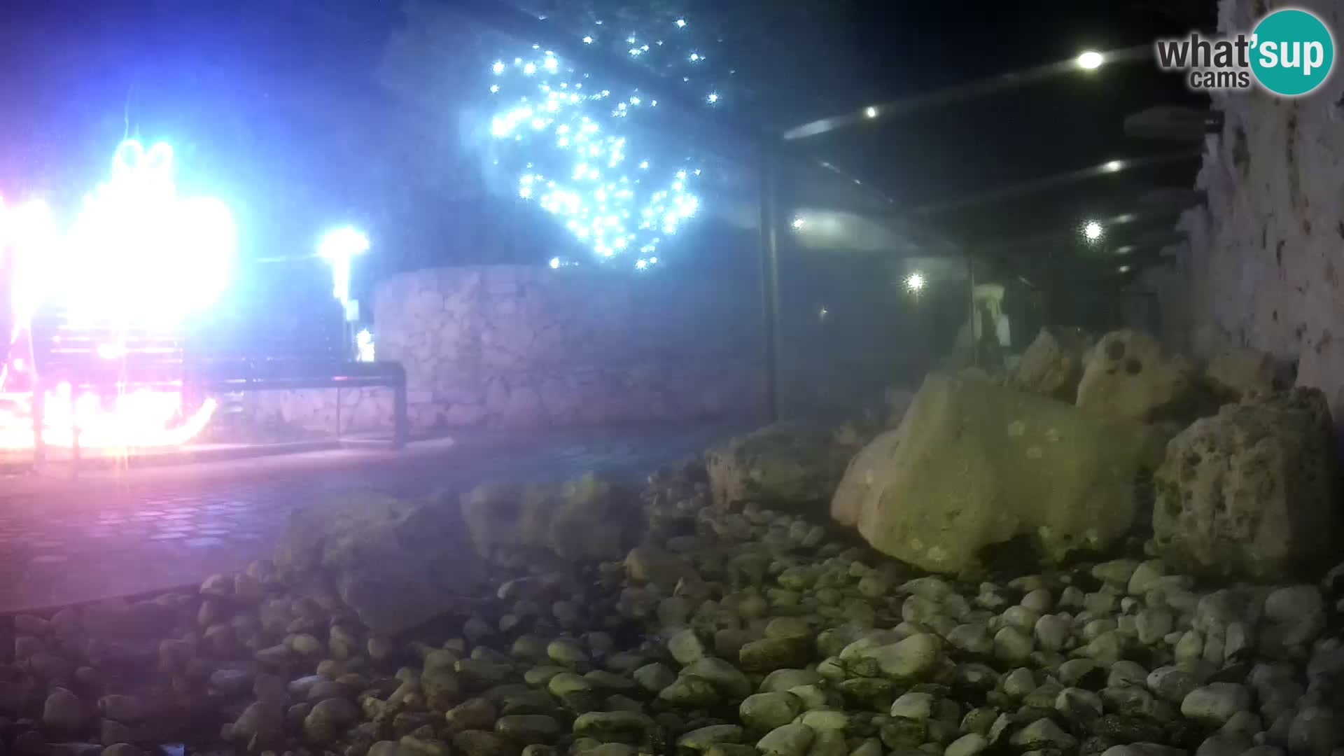 Marine Aquarium im Freien Rogoznica webcam Kroatien