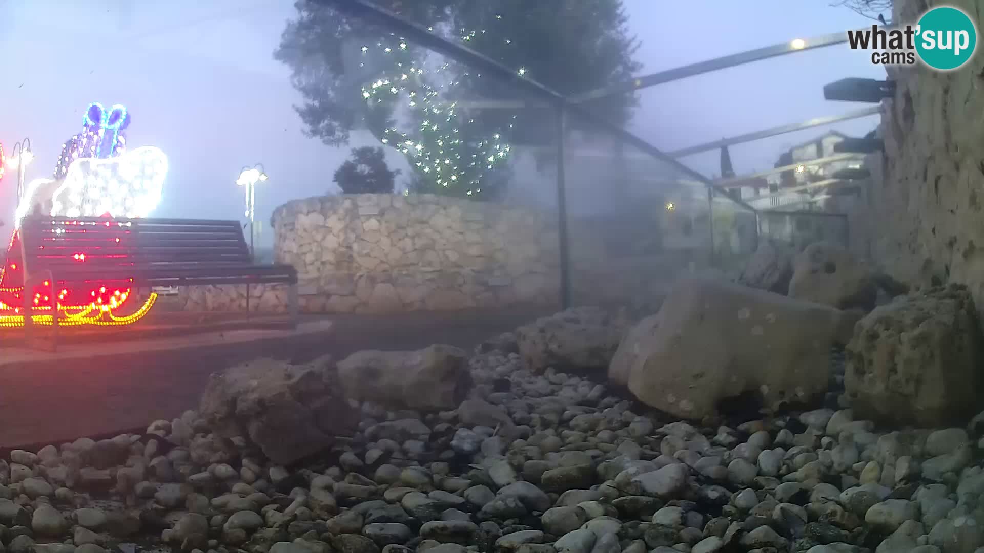 Marine Aquarium im Freien Rogoznica webcam Kroatien