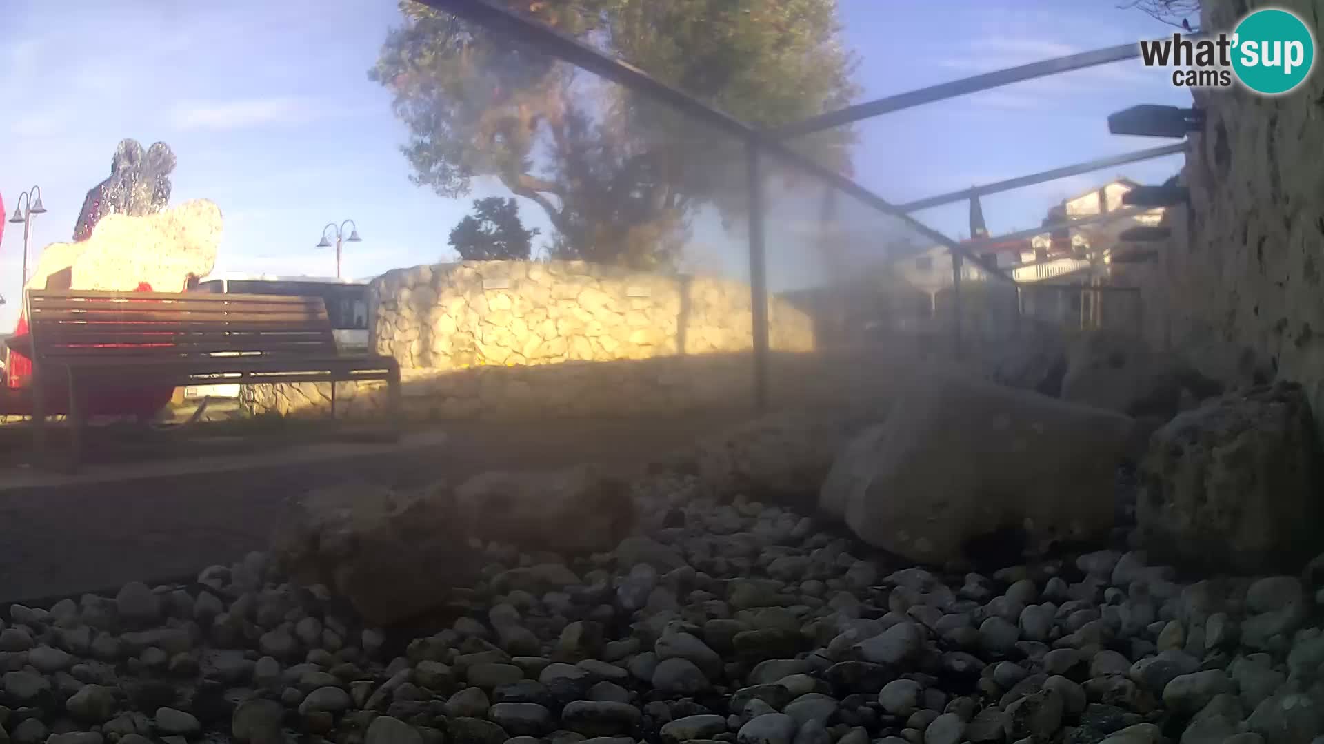 Outdoor Marine Aquarium Rogoznica webcam Croatia