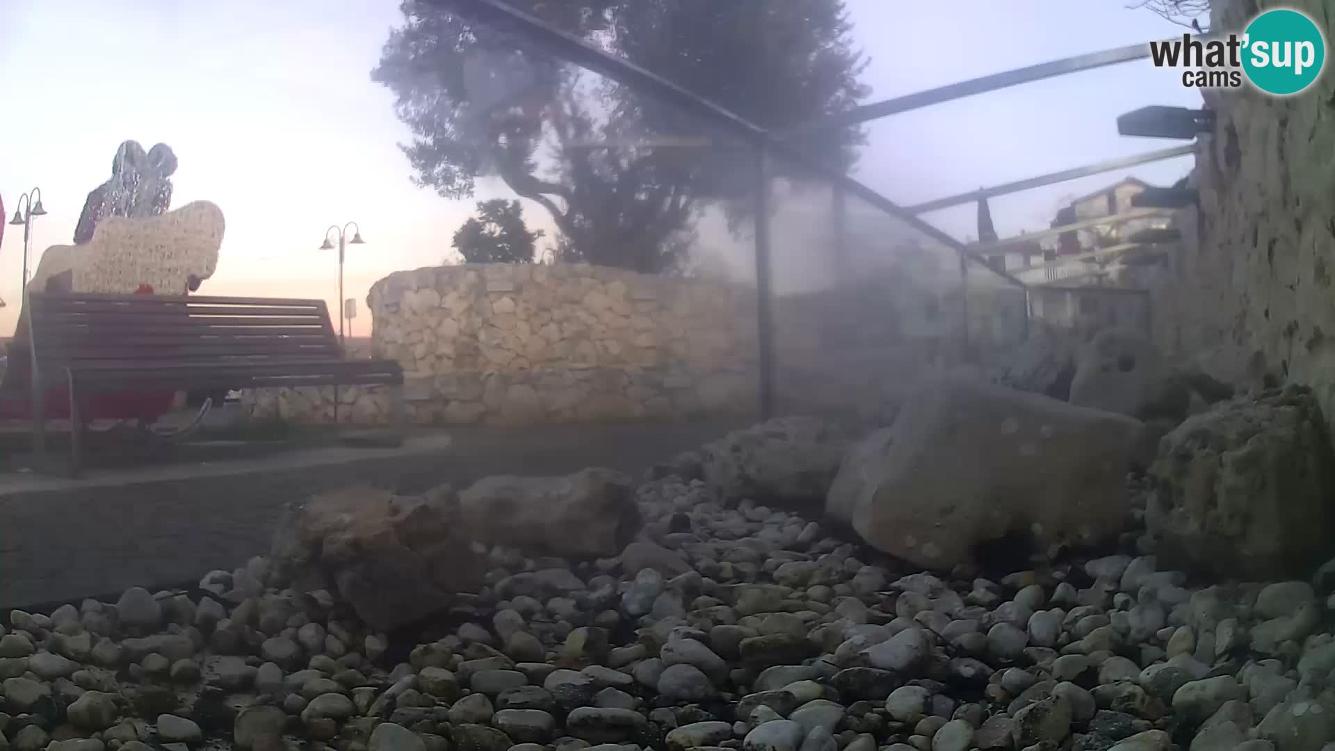 Marine Aquarium im Freien Rogoznica webcam Kroatien