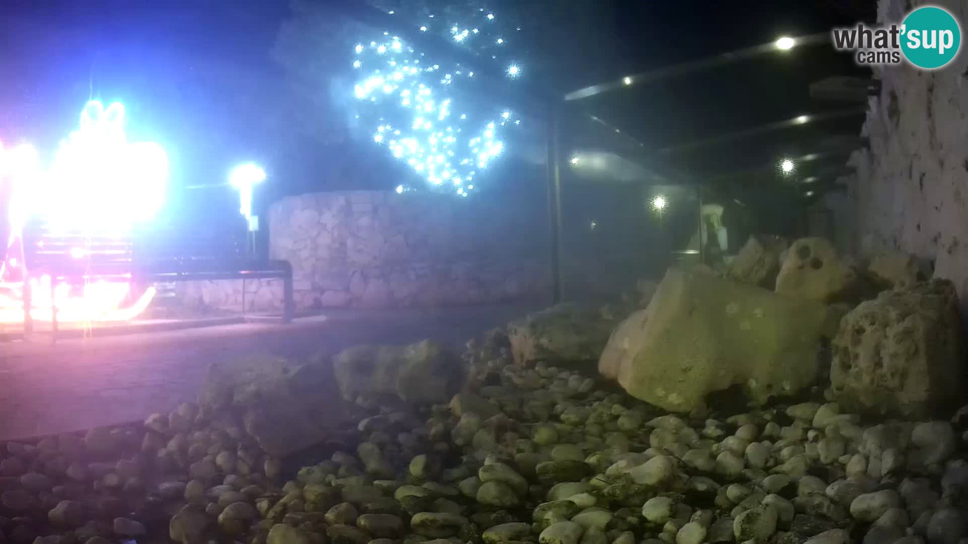 Marine Aquarium im Freien Rogoznica webcam Kroatien