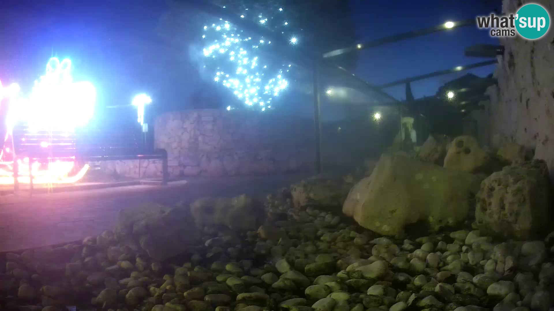 Marine Aquarium im Freien Rogoznica webcam Kroatien