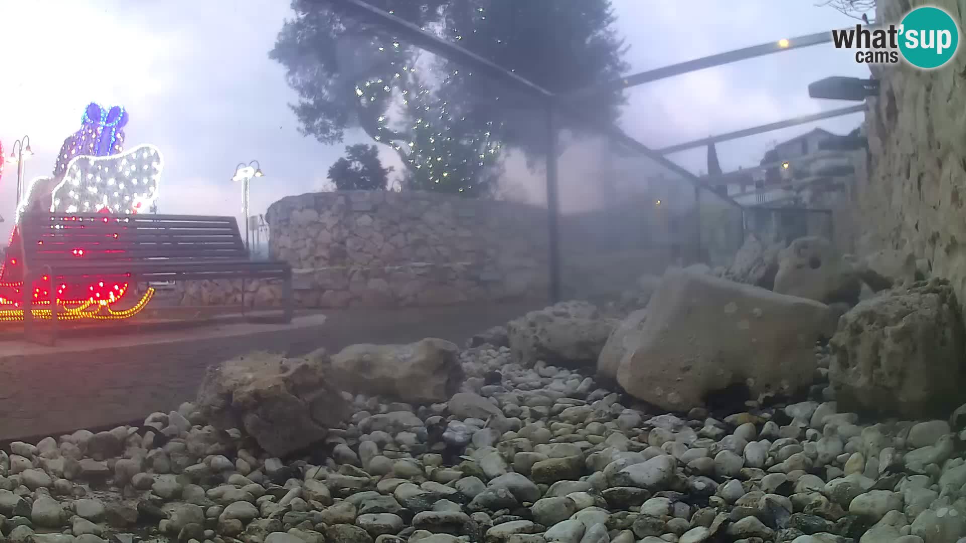 Outdoor Marine Aquarium Rogoznica webcam Croatia