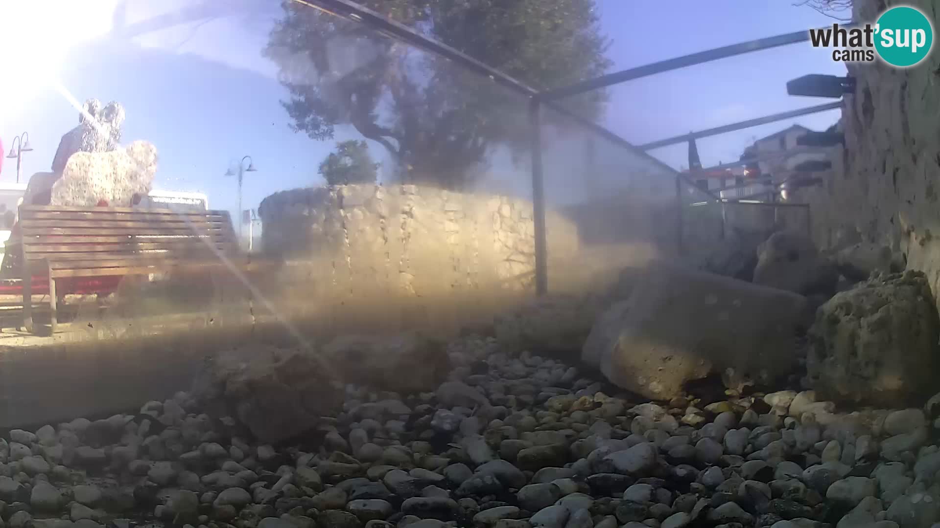 Outdoor Marine Aquarium Rogoznica webcam Croatia