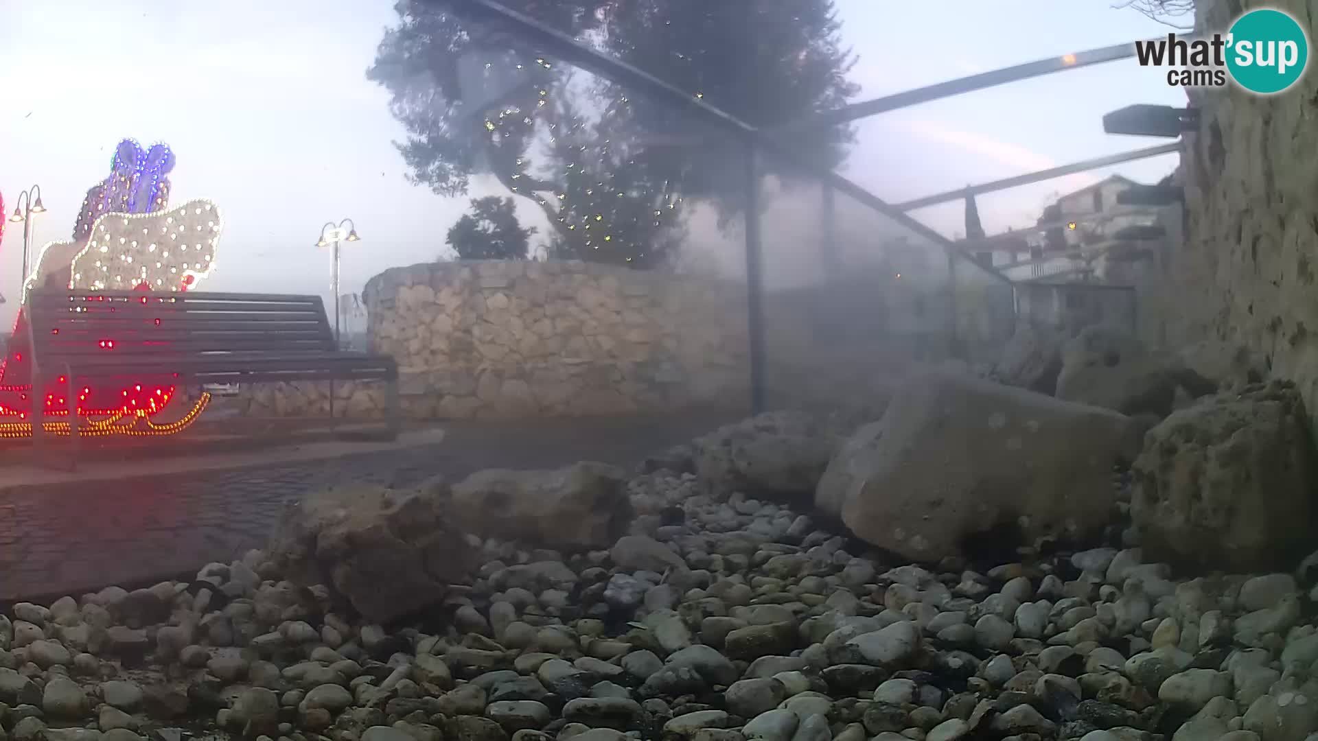 Marine Aquarium im Freien Rogoznica webcam Kroatien