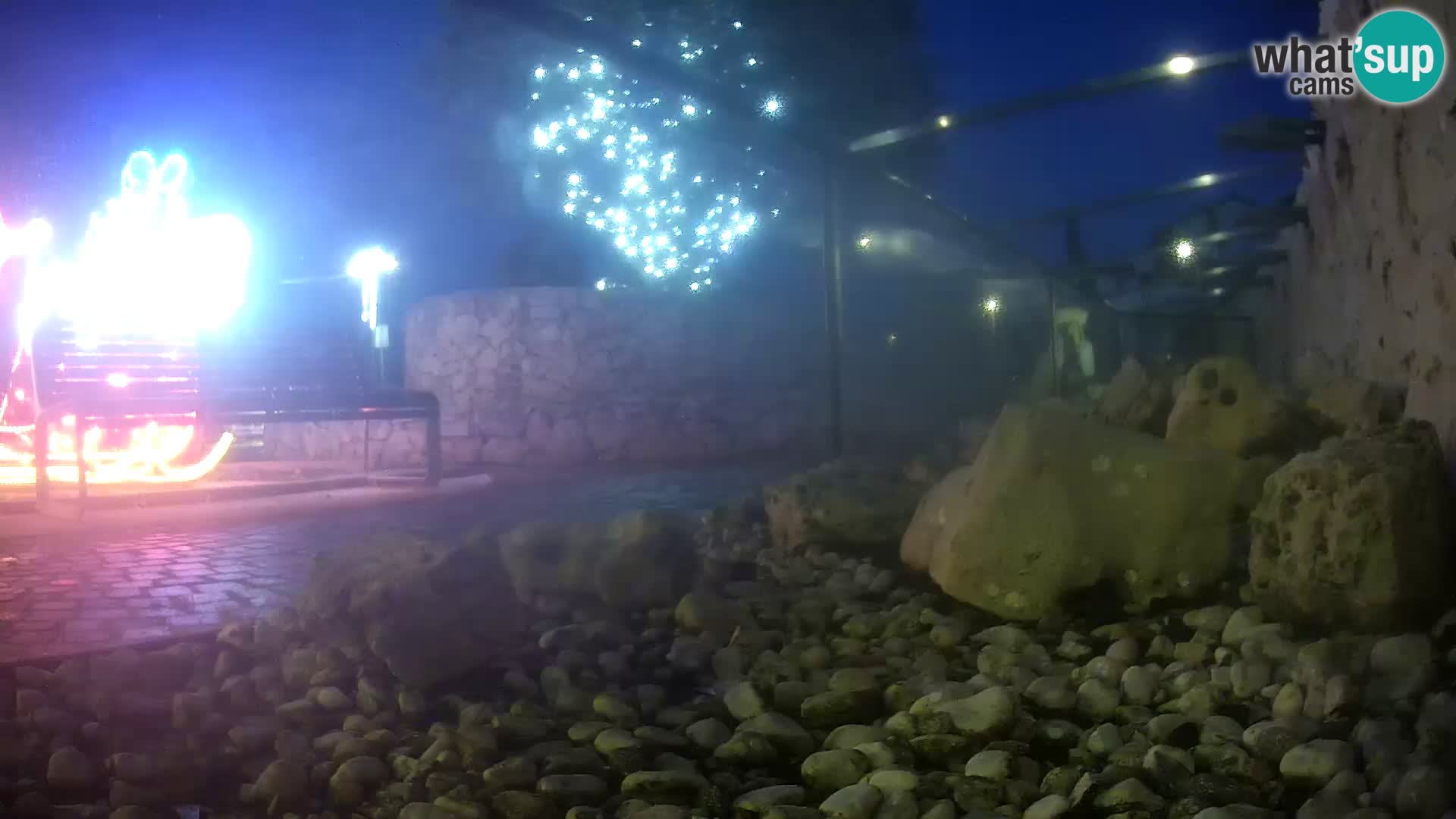 Marine Aquarium im Freien Rogoznica webcam Kroatien