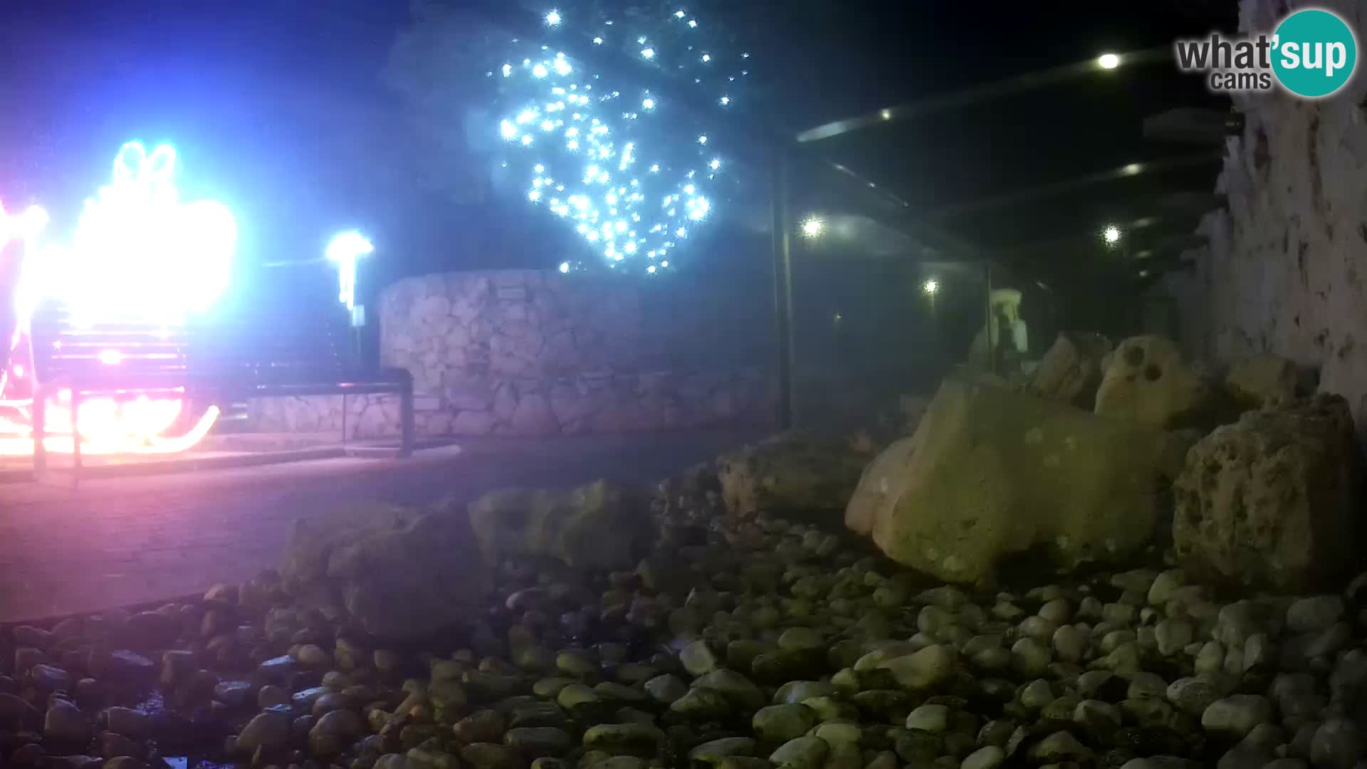 Marine Aquarium im Freien Rogoznica webcam Kroatien