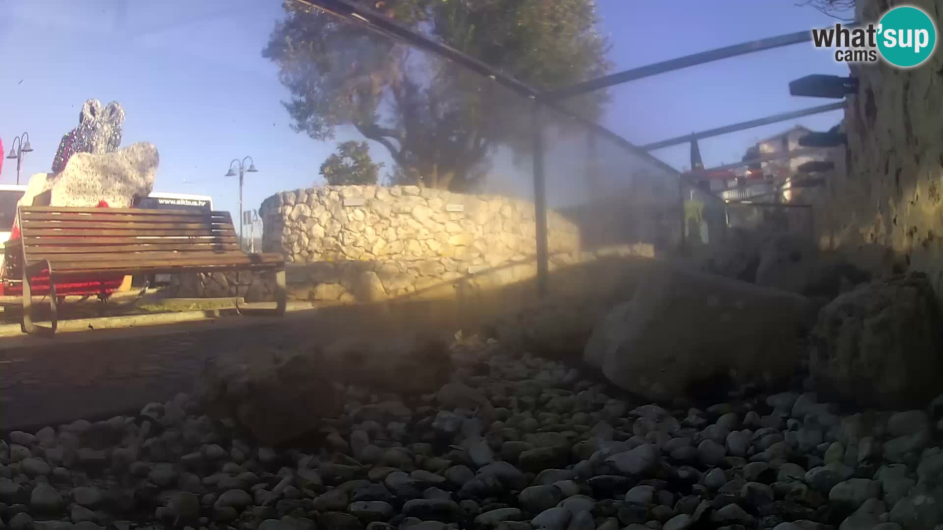 Marine Aquarium im Freien Rogoznica webcam Kroatien