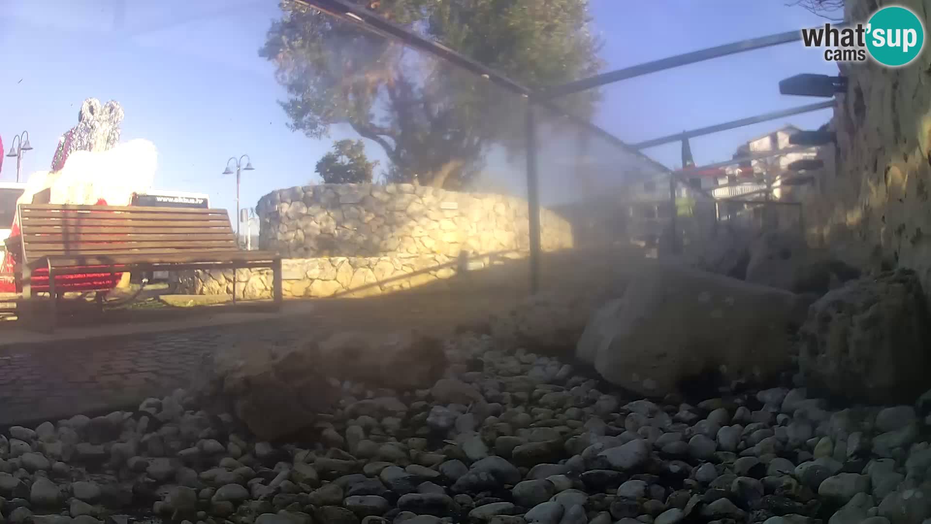 Outdoor Marine Aquarium Rogoznica webcam Croatia