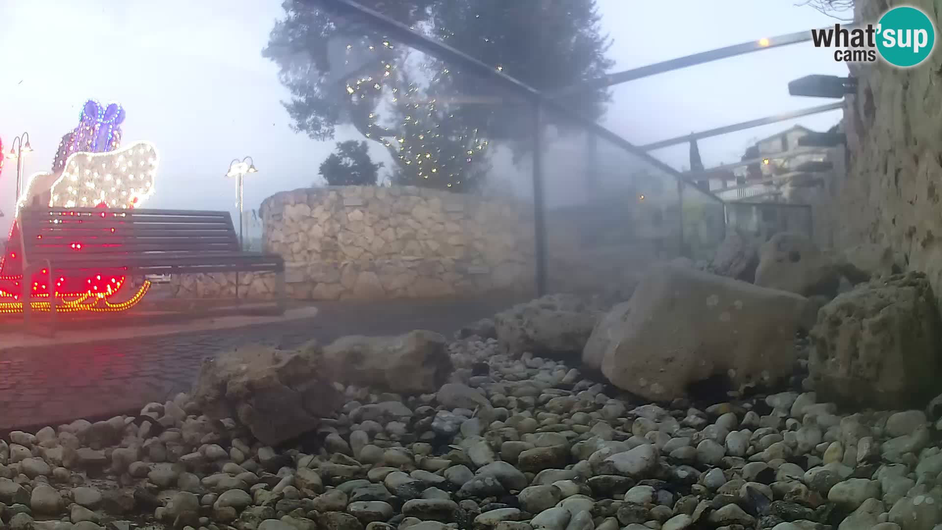 Zunanji morski akvarij Rogoznica spletna kamera Hrvaška