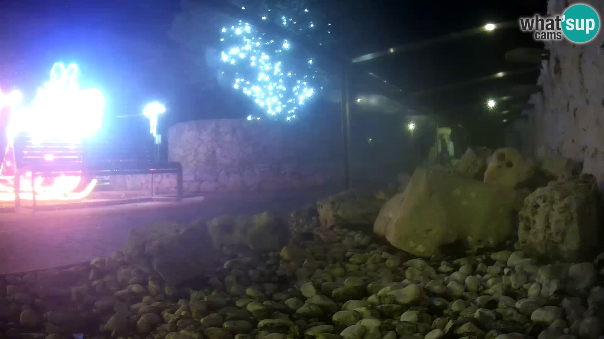 Outdoor Marine Aquarium Rogoznica webcam Croatia