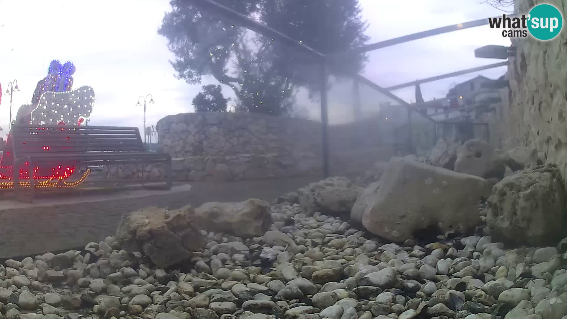 Outdoor Marine Aquarium Rogoznica webcam Croatia